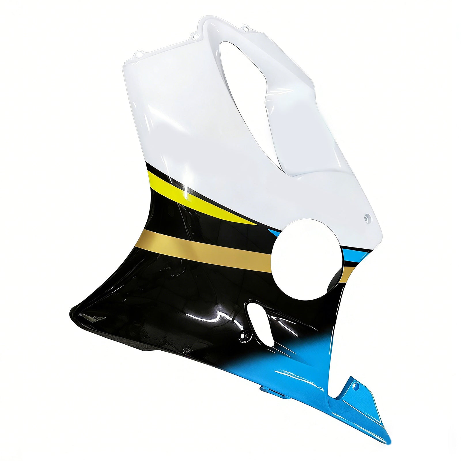 Amotopart 2004-2007 CBR600 F4i Honda White Light Blue Fairing Kit