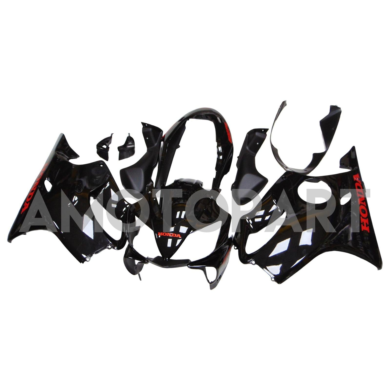 Amotopart Honda CBR600 F4I 2004-2007 Black Failing Kit