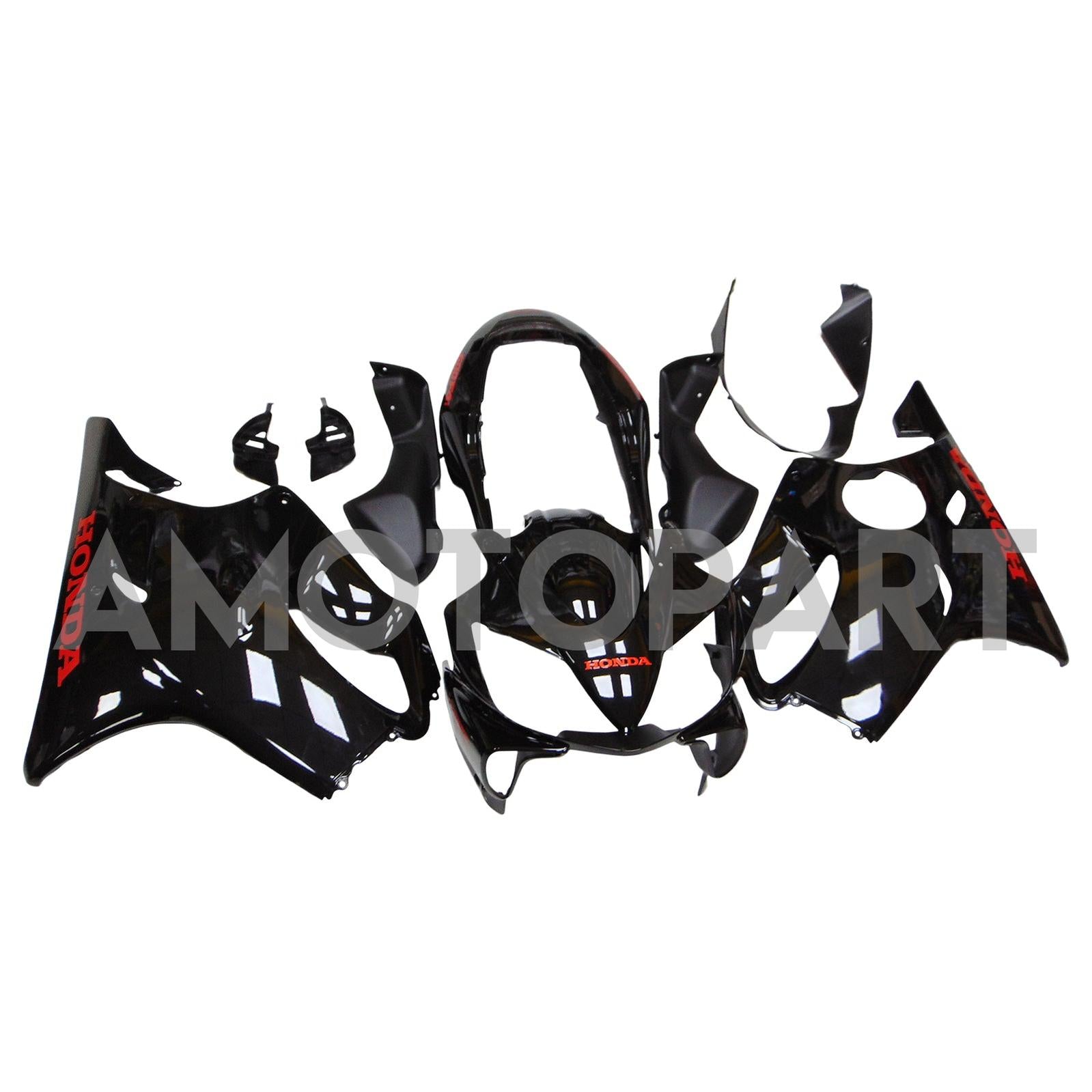 Amotopart Honda CBR600 F4I 2004-2007 Black Failing Kit