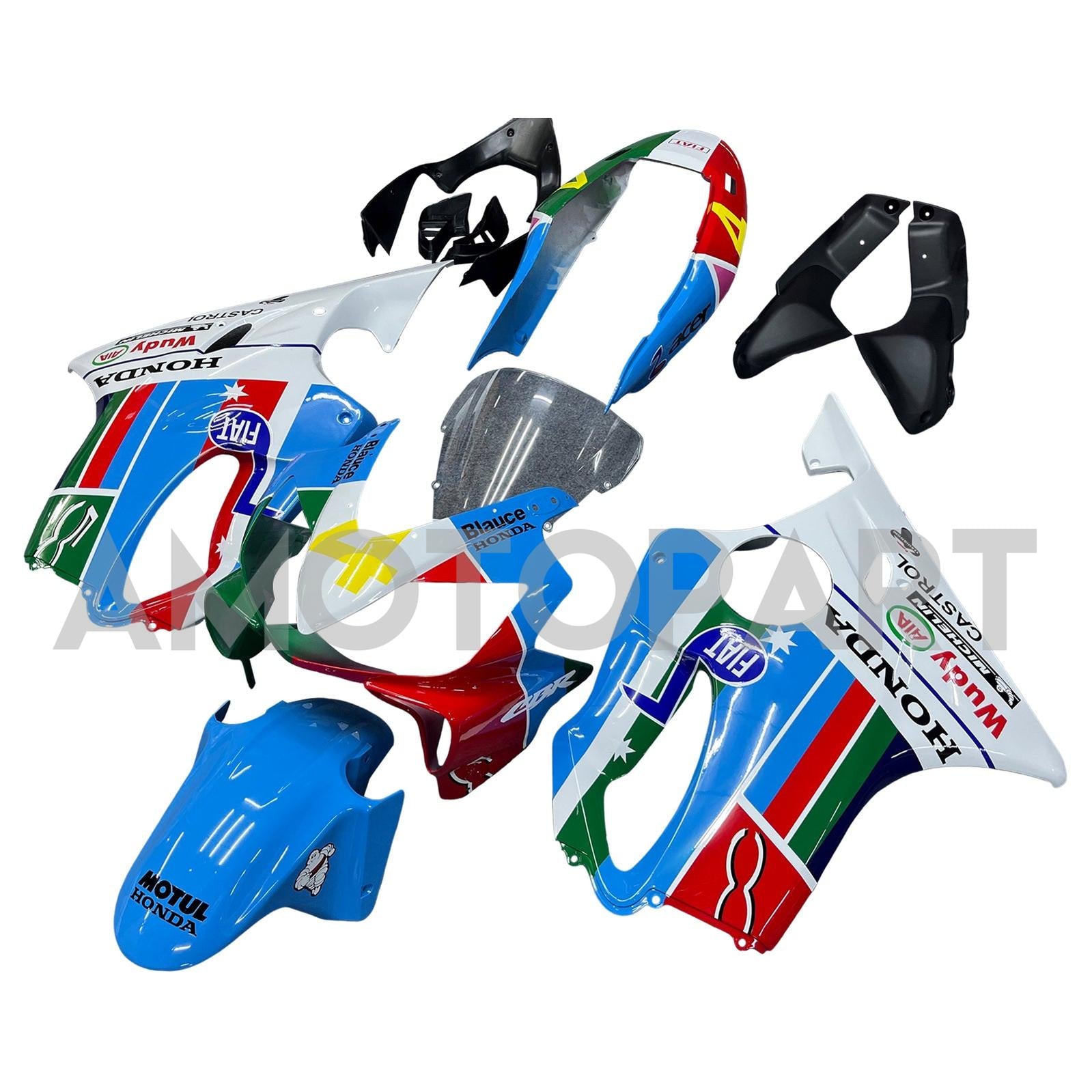 Amotopart Honda CBR600 F4I 2004-2007 Multicolor Failing Kit