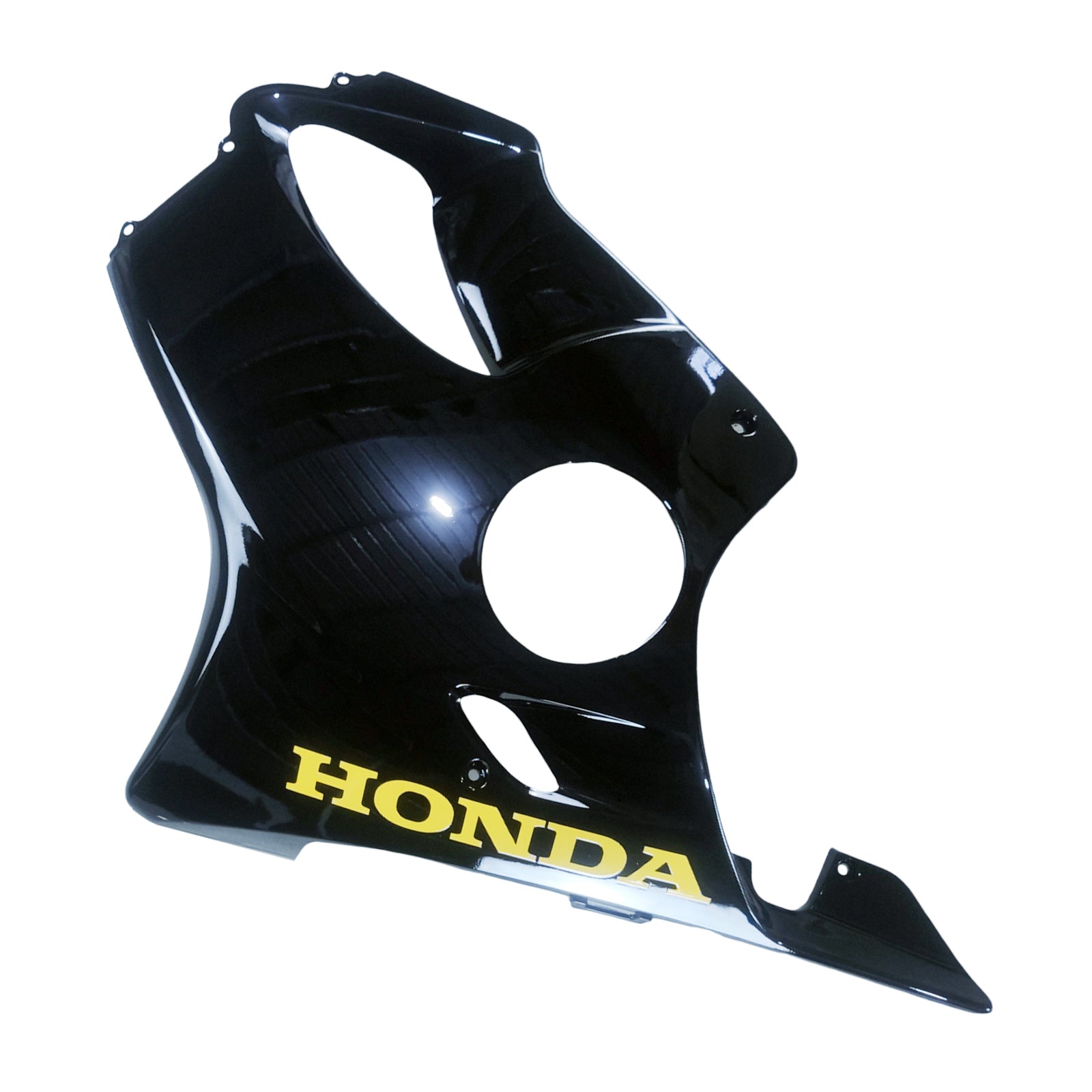 Amotopart 2004-2007 CBR600 F4I Honda Black mit gelbem Logoverkaufskit