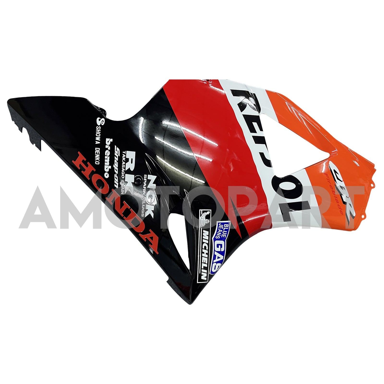 Amotopart 2002-2003 CBR954 Honda Orange&Red Repjol Fairing Kit