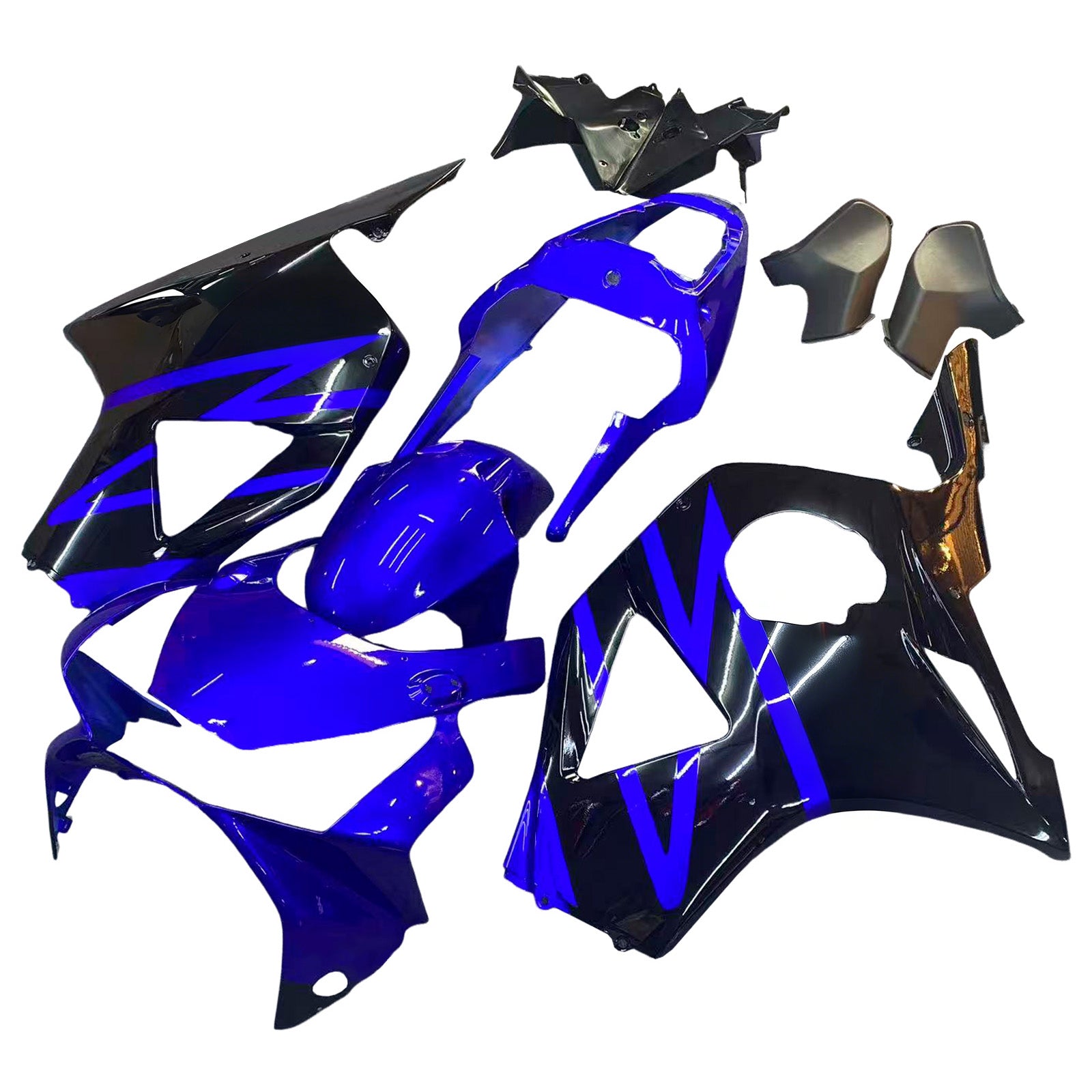 Amotopart 2002-2003 Honda CBR954 Blue Black Fairing Kit