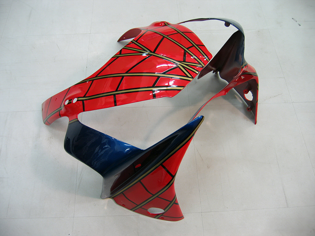 Amotopart 2002-2003 Honda CBR954 Fairing Red Spider Kit