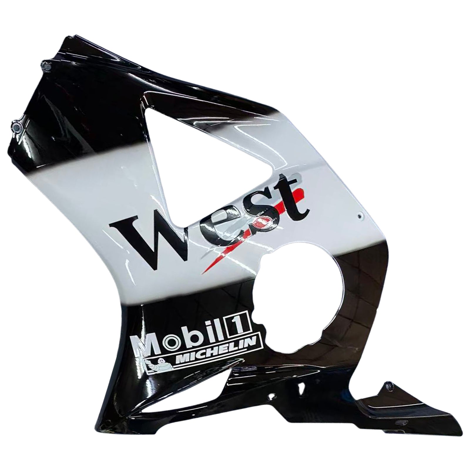 Amotopart 2002-2003 Honda CBR954 White Black Fairing Kit