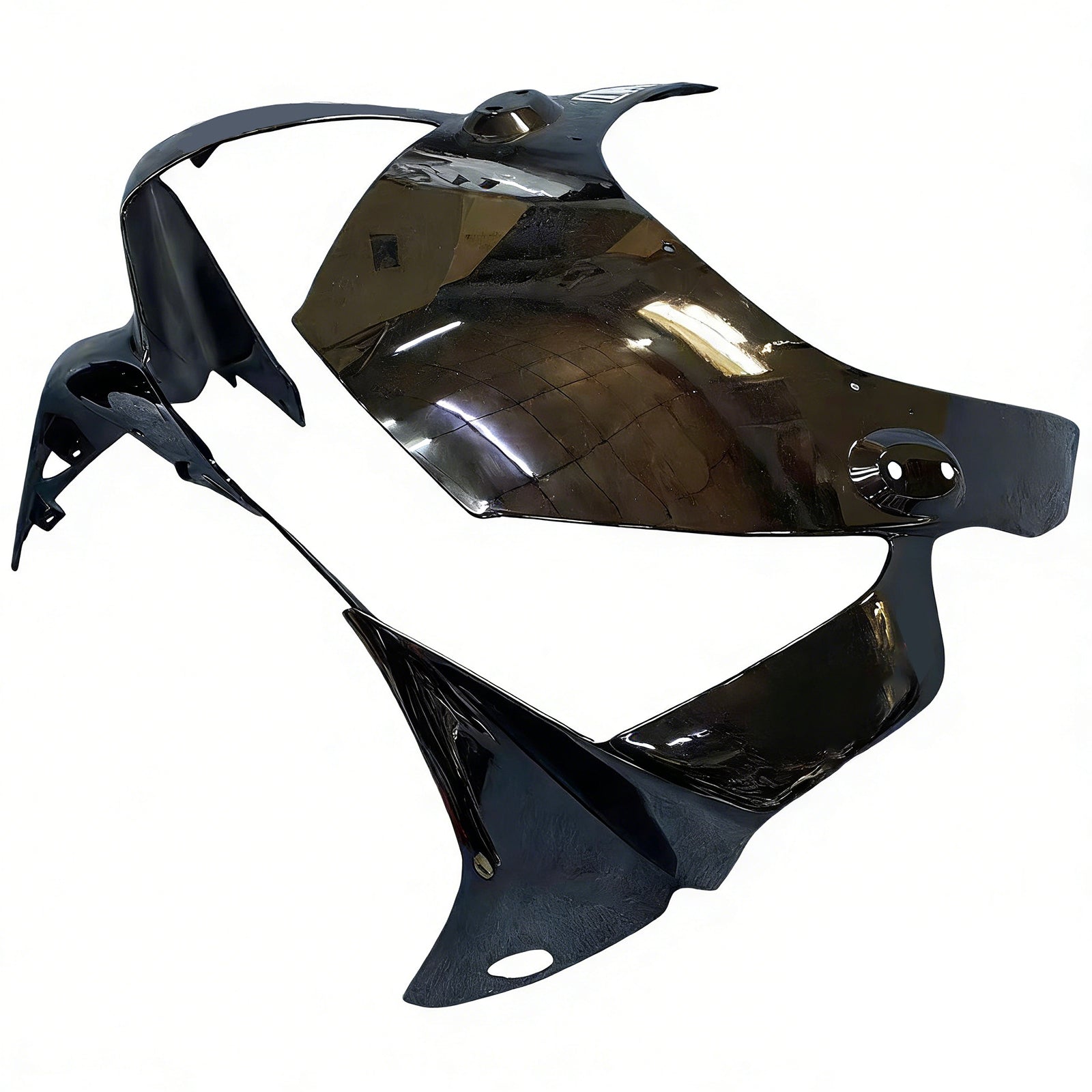 Kit de carenagem Amotopart 2002-2003 Honda CBR954 branco preto