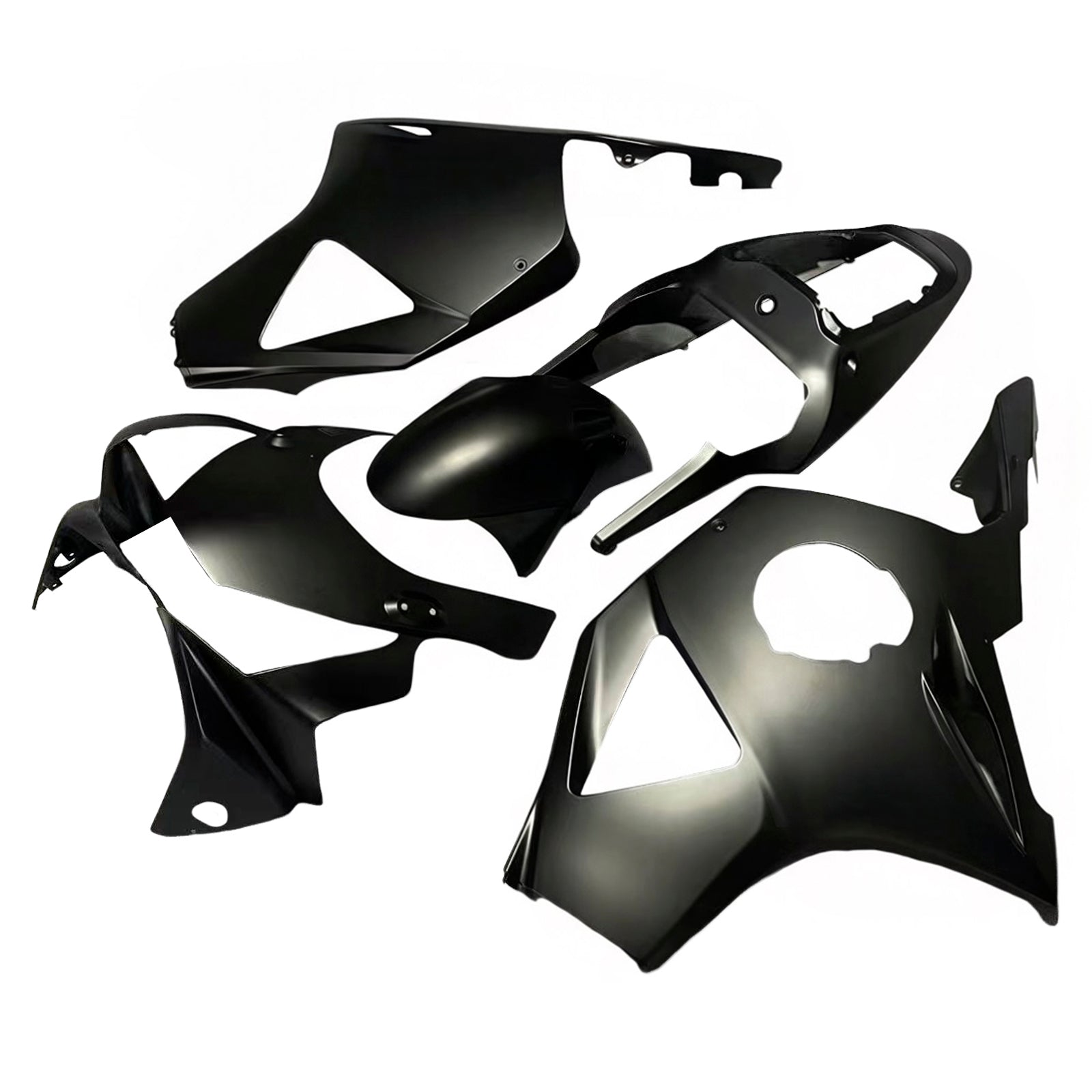 Zestaw owiewek Amotopart Honda CBR954 2002-2003 w kolorze czarnym matowym