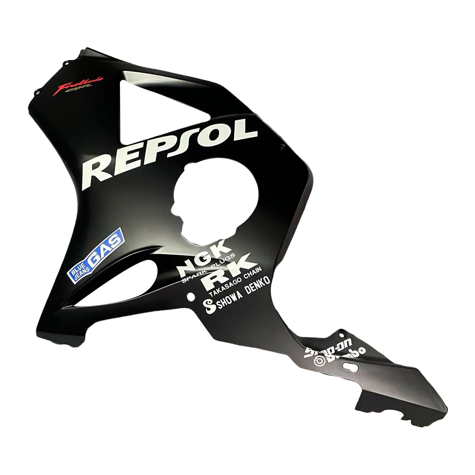 Amotopart Honda CBR 954 2002-2003 Matte Black Repsol Fairing Kit