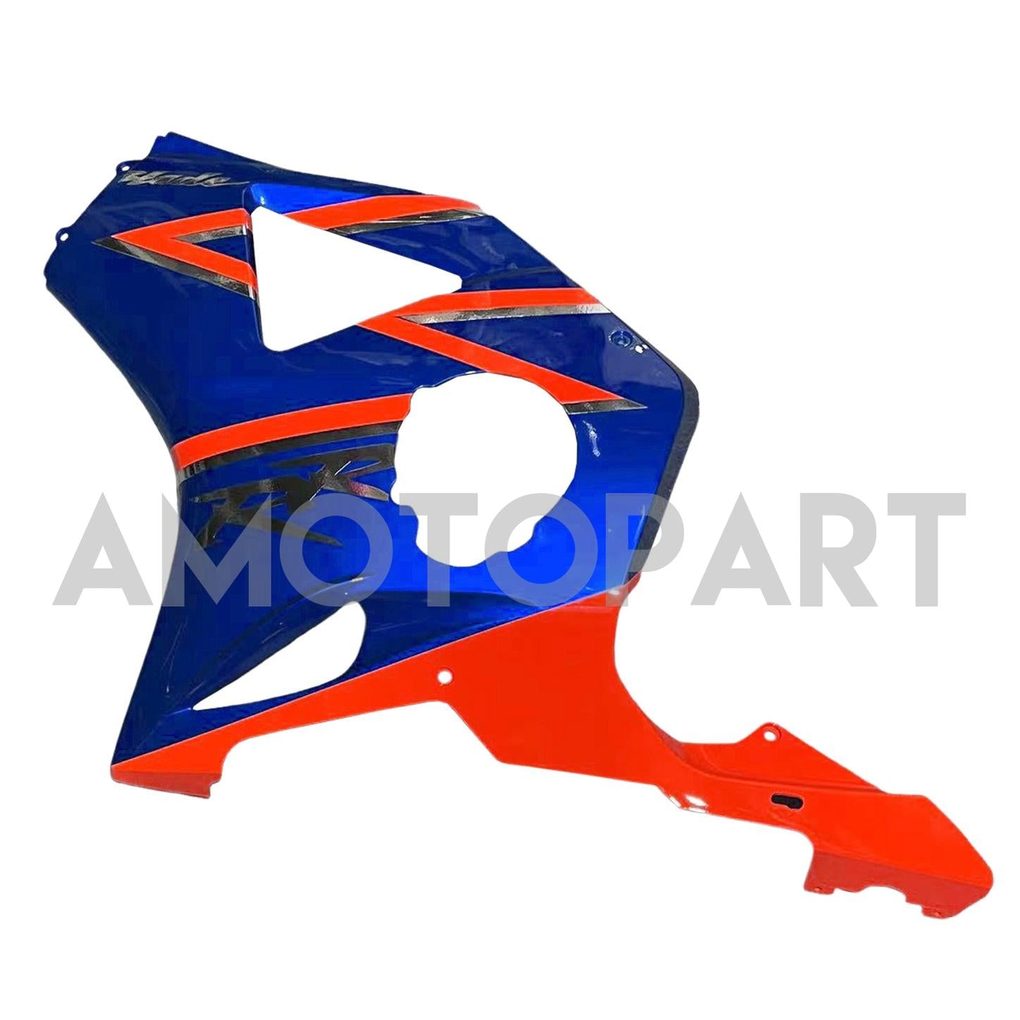 Amotopart Honda CBR954 2002-2003 Zestaw Blue & Orange Fairing
