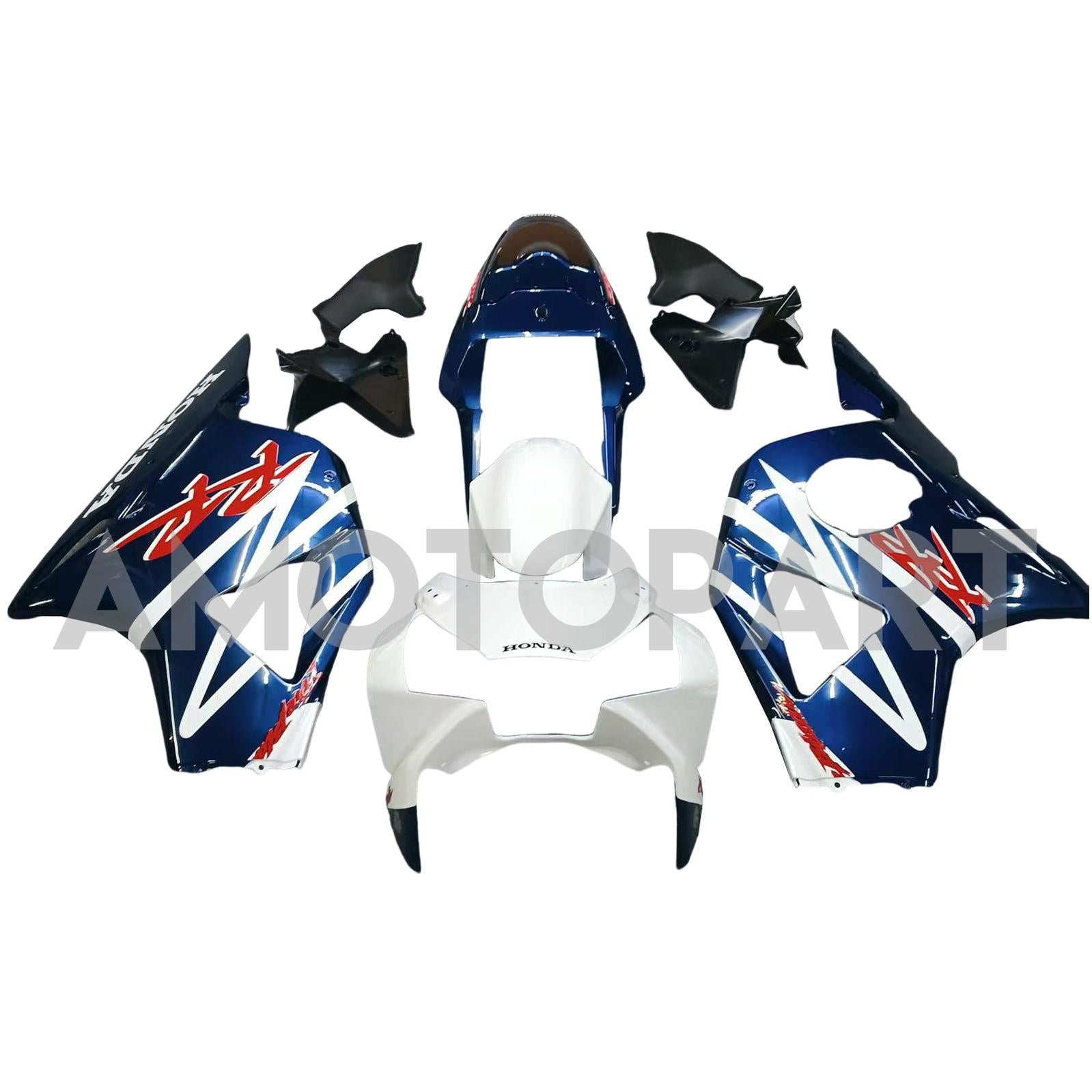 Amotopart 2002-2003 CBR954 Honda Blue&Black Fairing Kit