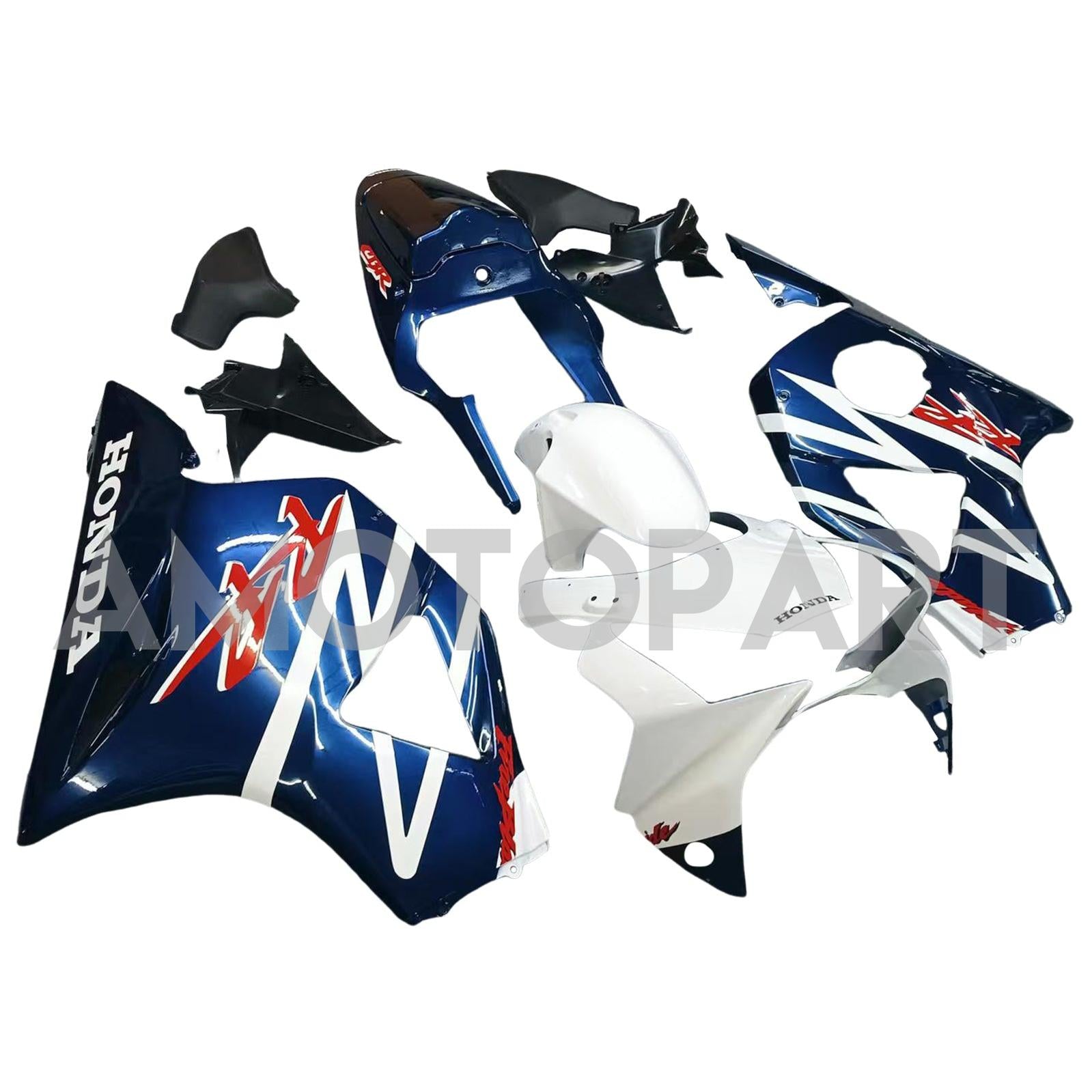 Amotopart 2002-2003 CBR954 Honda Blue&Black Fairing Kit