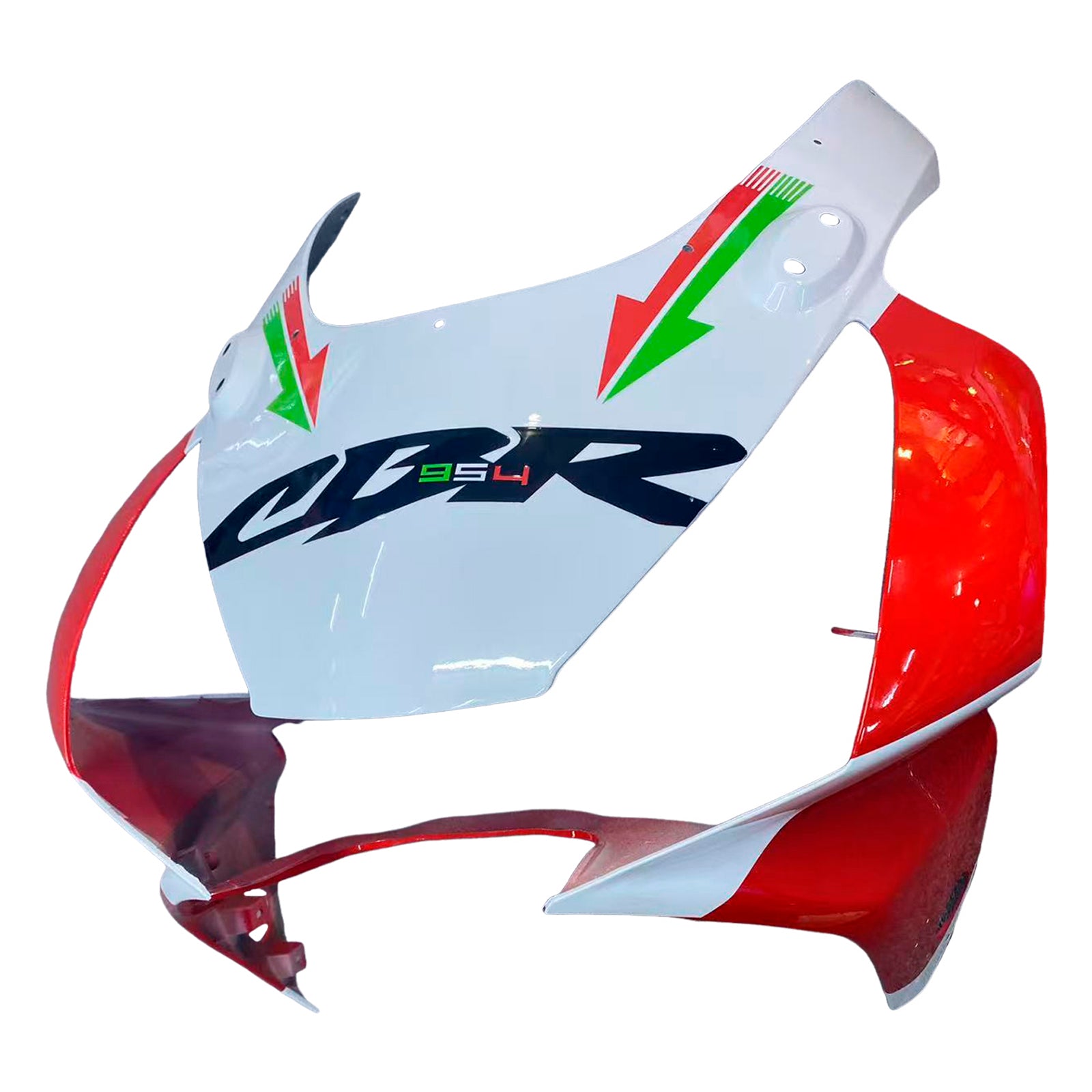 Amotopart 2002-2003 CBR954 Honda Red & Green Fair Kit