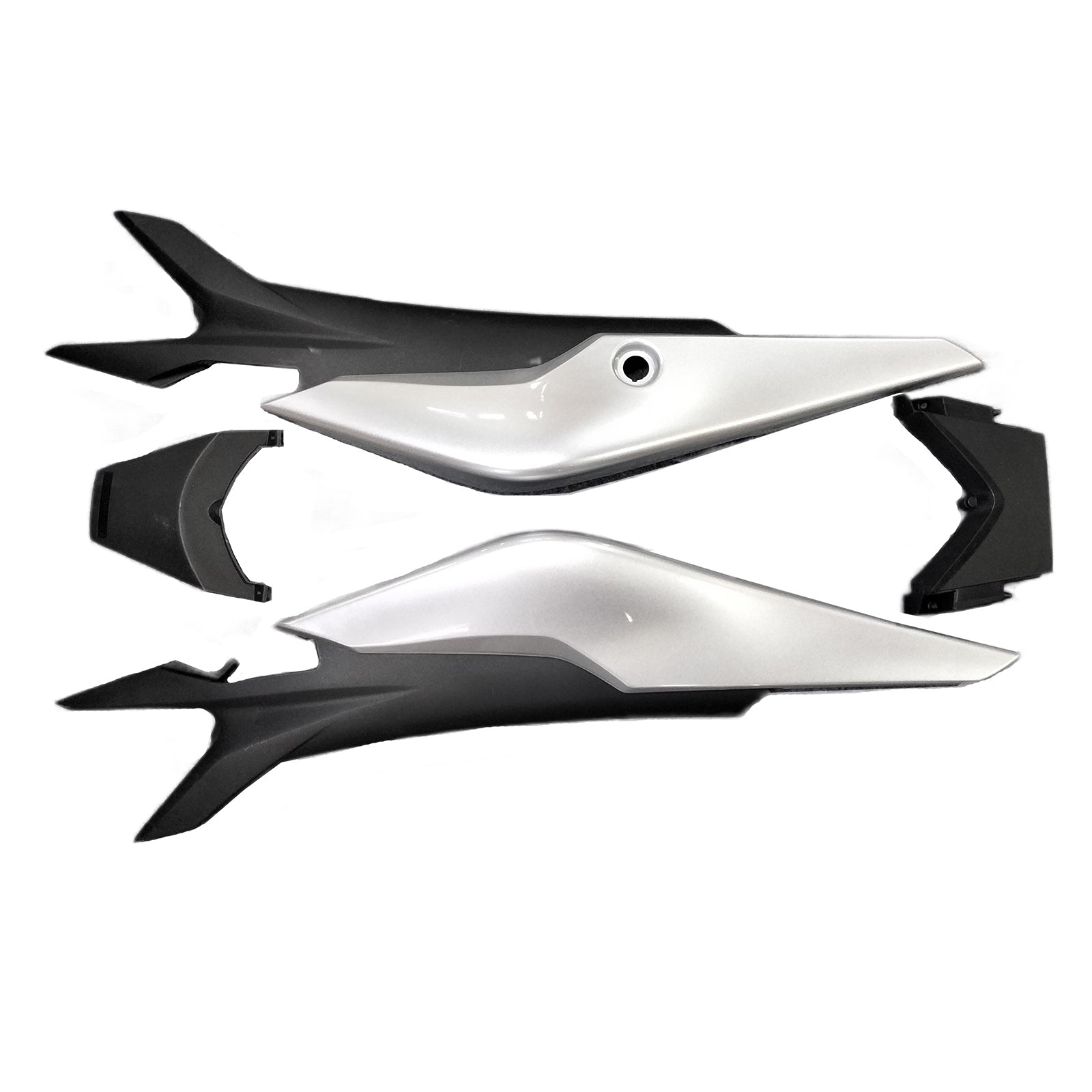 Amotopart Honda CBR250R 2011-2015 Sliver&Black Fairing Kit