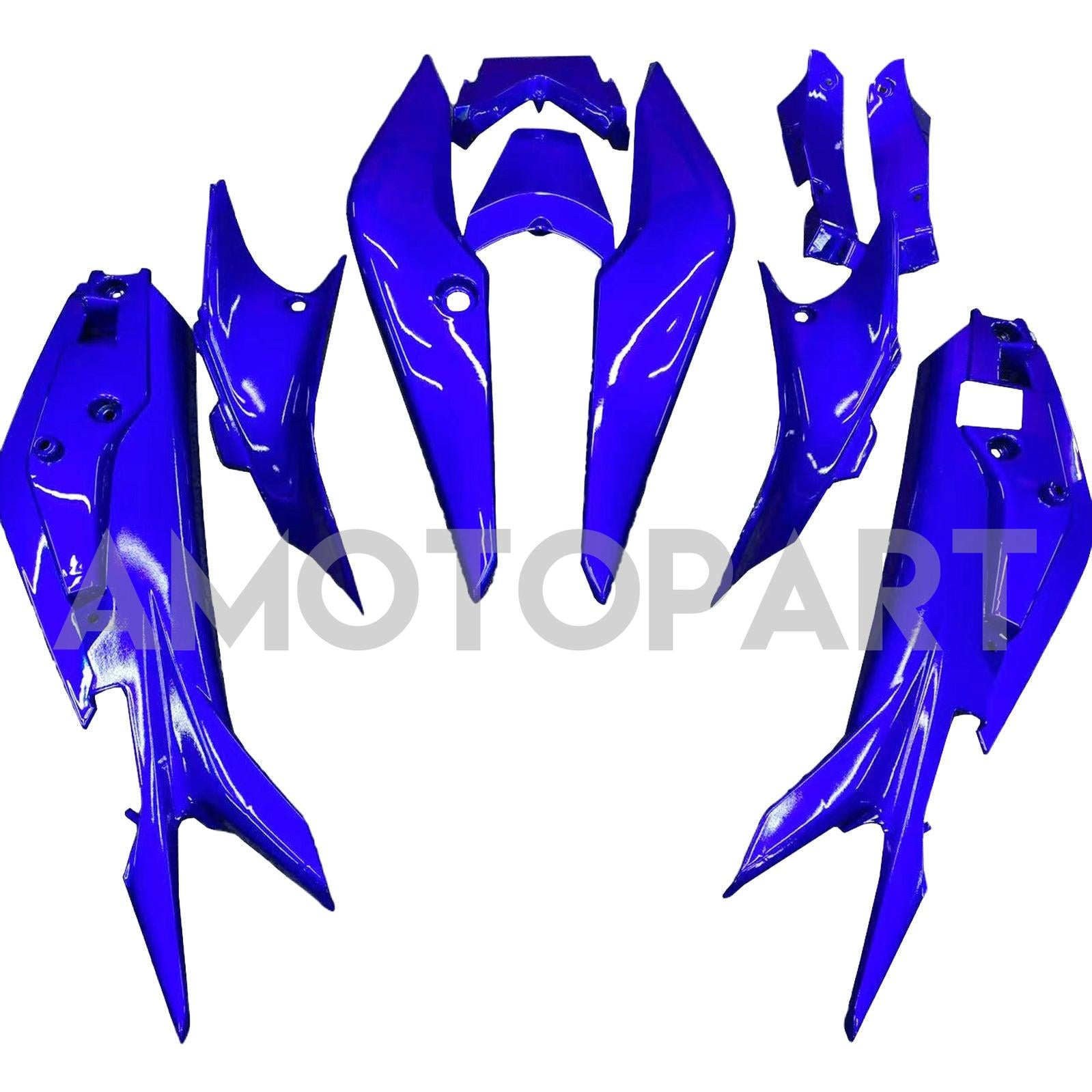 Amotopart 2011-2015 CBR250R Honda Blue Fairing Kit
