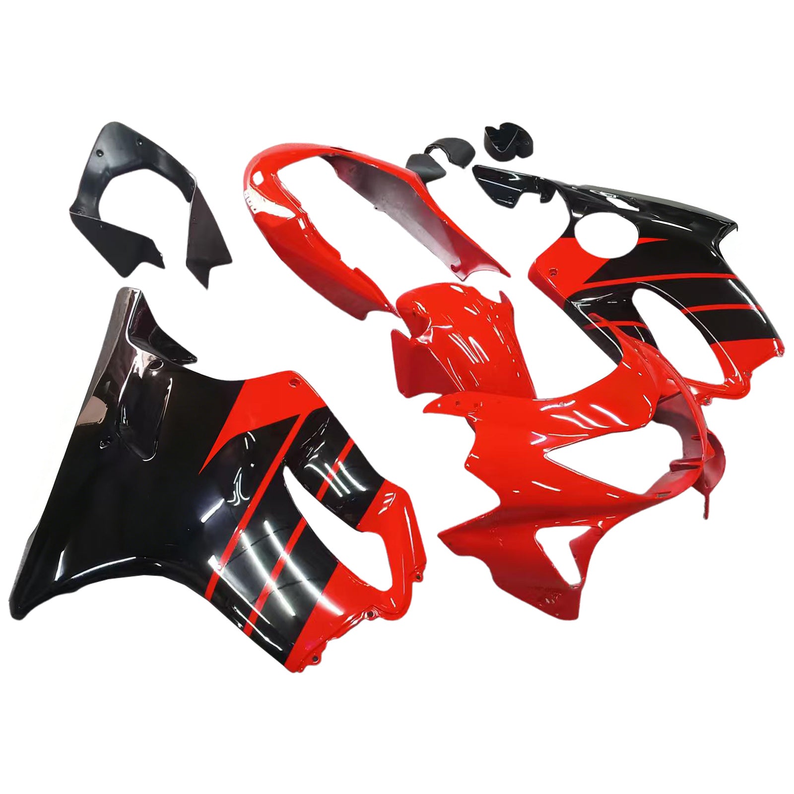 Amotopart 1999-2000 CBR600 F4 Honda Red&Black Fairing Kit