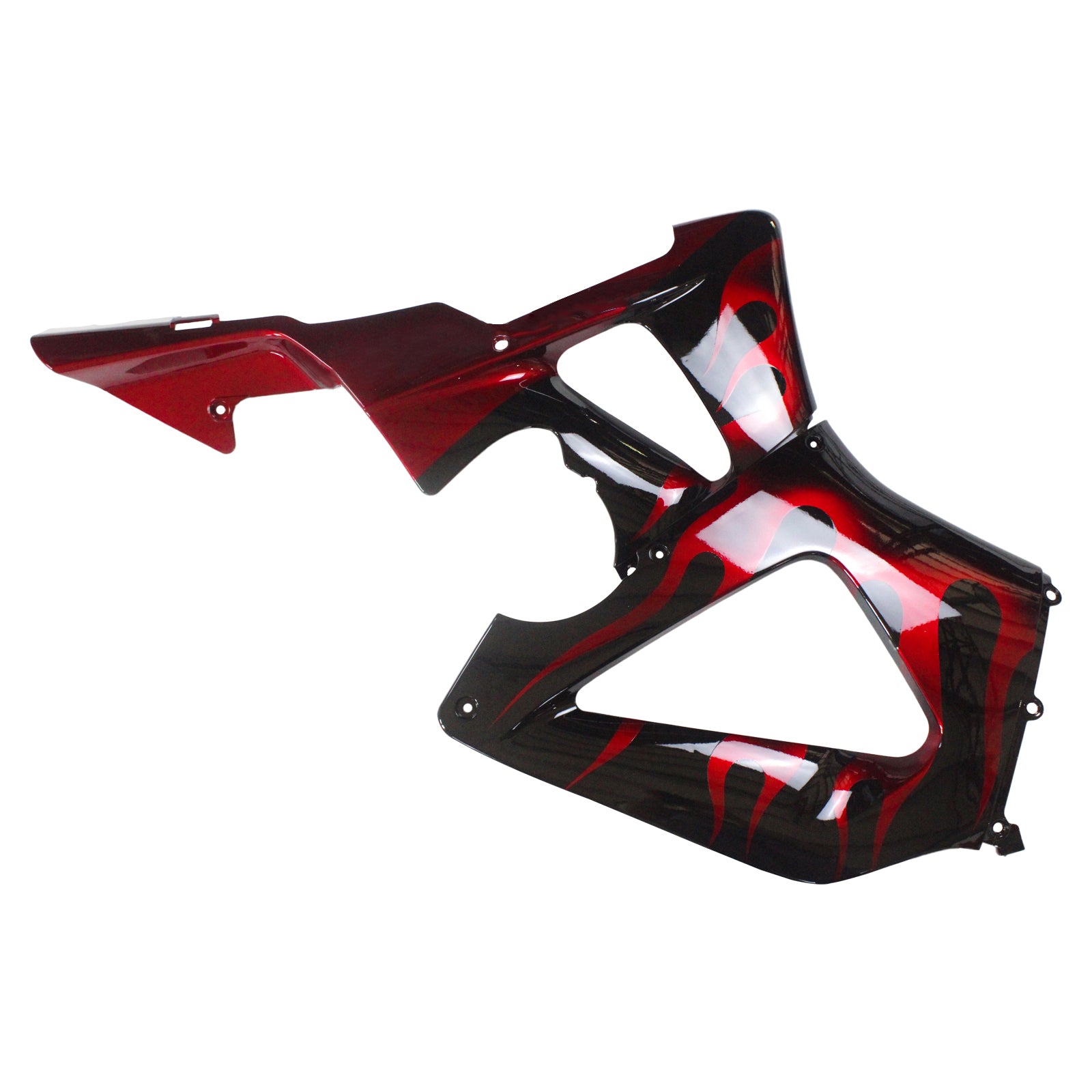Amotopart 2000-2001 Honda CBR929RR Fairing Black&Red Fire Kit