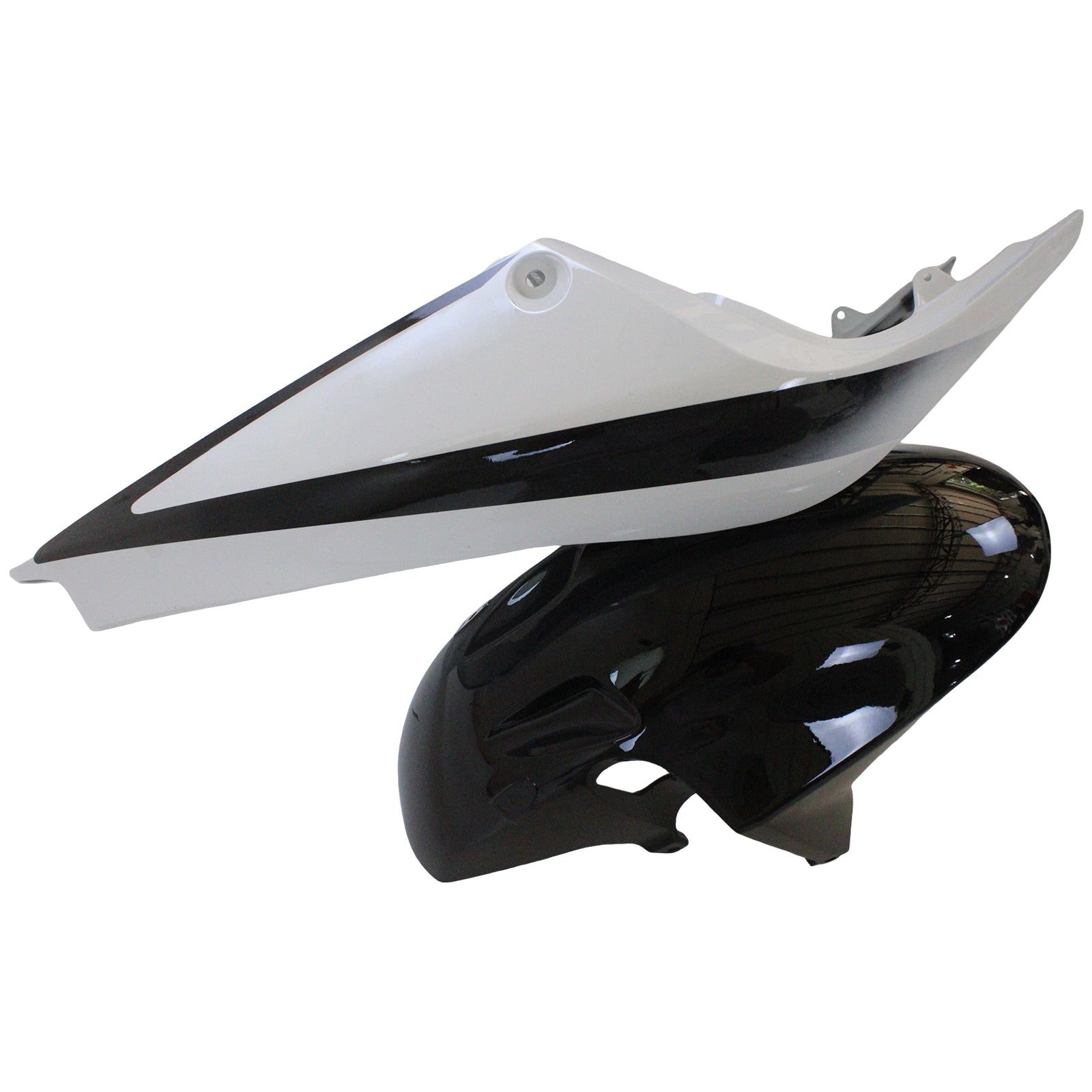 Amotopart Verkleidung für Honda CBR929RR (2000-2001), schwarz&Gelbes Set