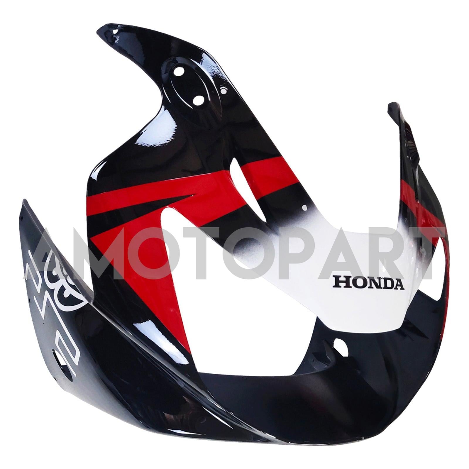 Amotopart 2000-2001 Honda CBR929RR Black Red &Patterns Fairing Kit