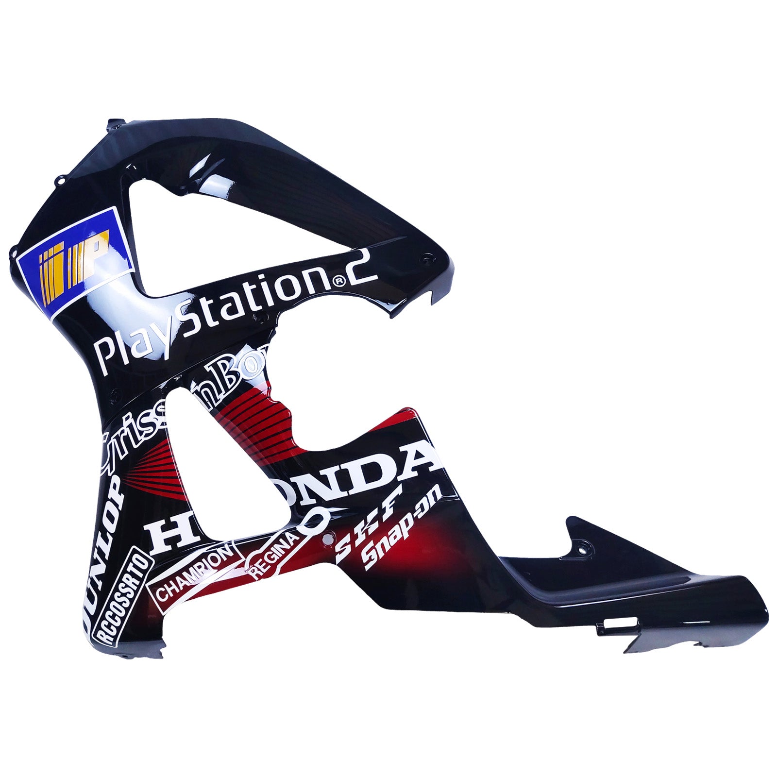 Amotopart 2000-2001 Honda CBR929RR Black Red & Mønstre Fairing Kit