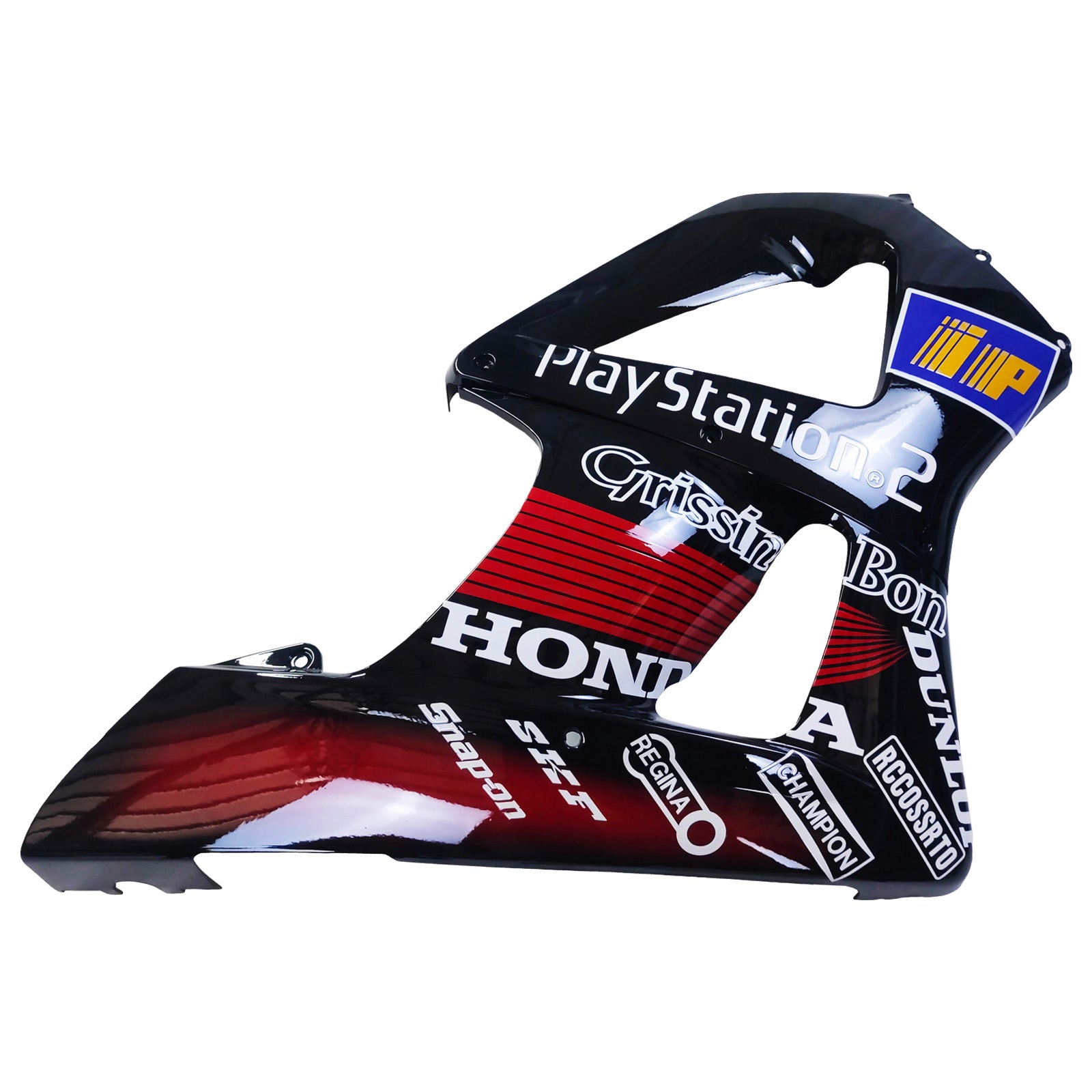 Amotopart 2000-2001 Honda CBR929RR Black Red & Mønstre Fairing Kit