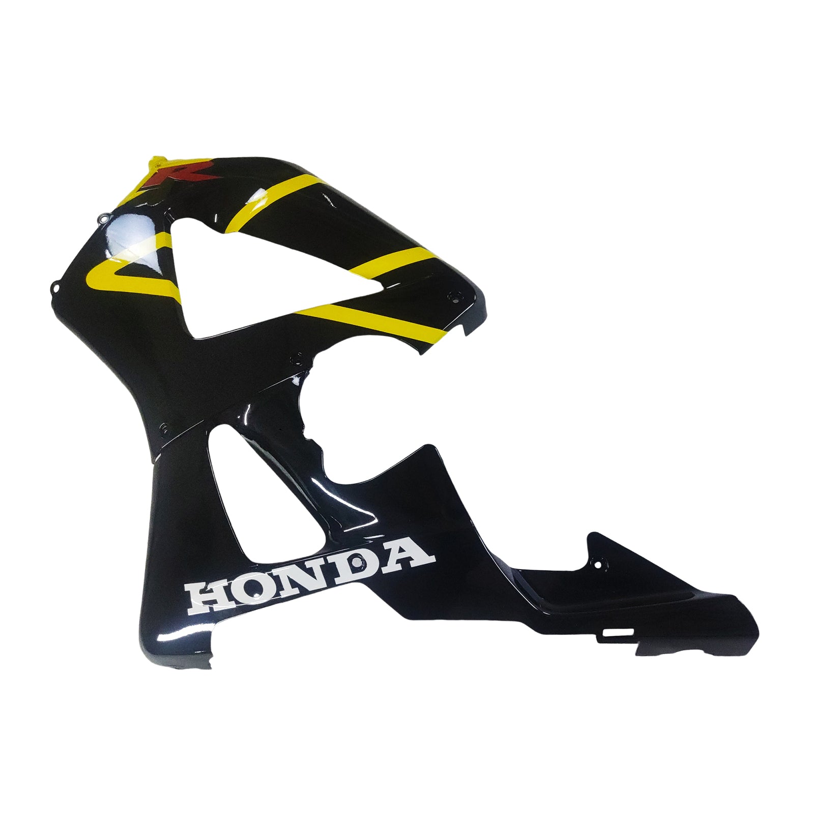 Amotopart 2000-2001 Honda CBR929RR Black Yellow &Logo Fairing Kit