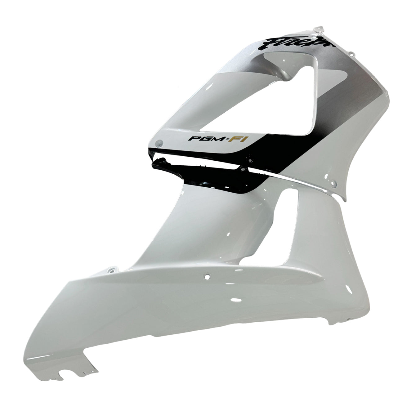 Amotopart 2000-2001 Honda CBR929RR White Black Fairing Kit
