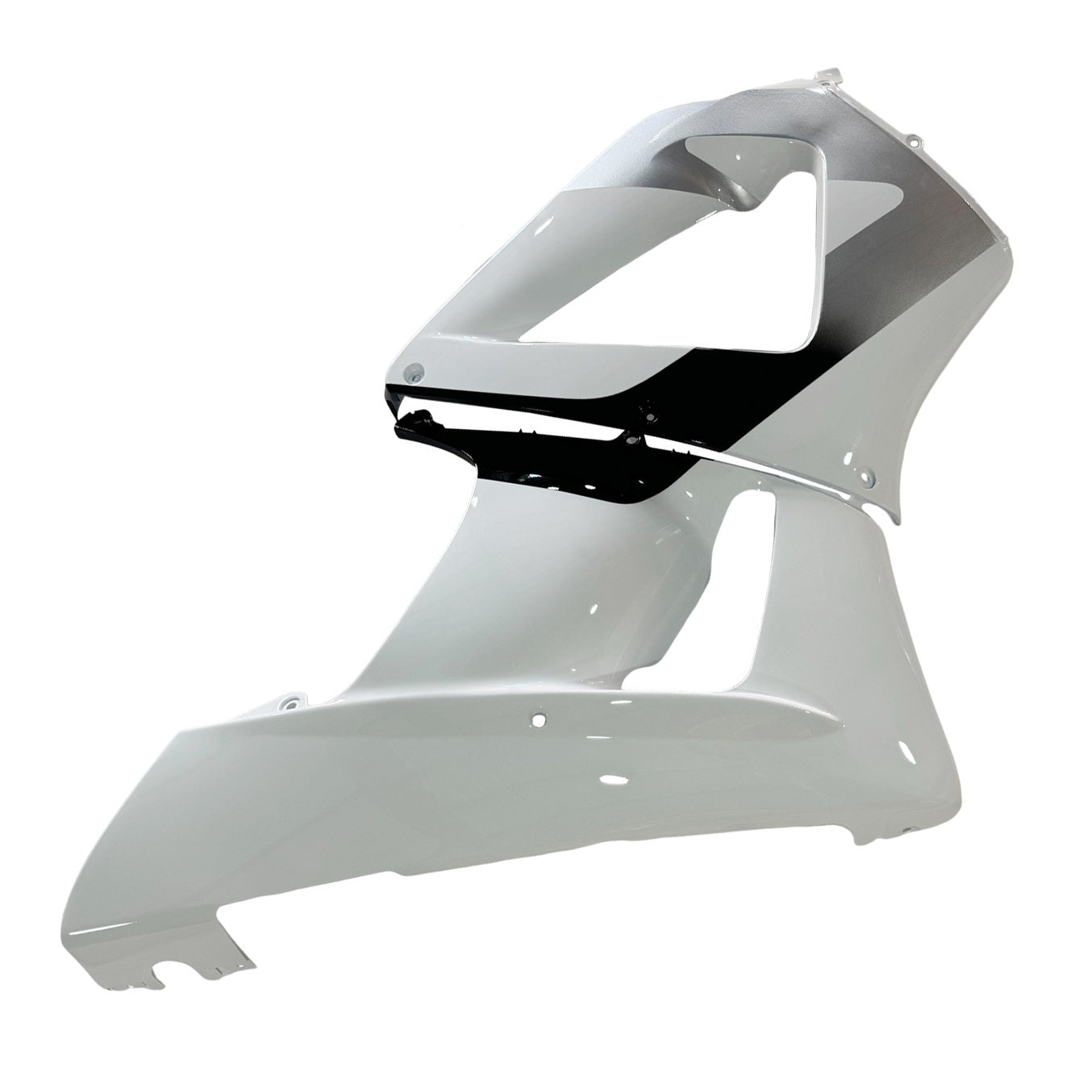 Amotopart 2000-2001 Honda CBR929RR White Black Fairing Kit