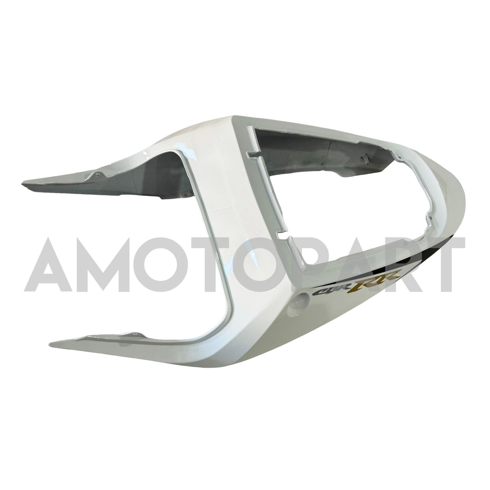Amotopart 2000-2001 Honda CBR929RR White Black Fairing Kit