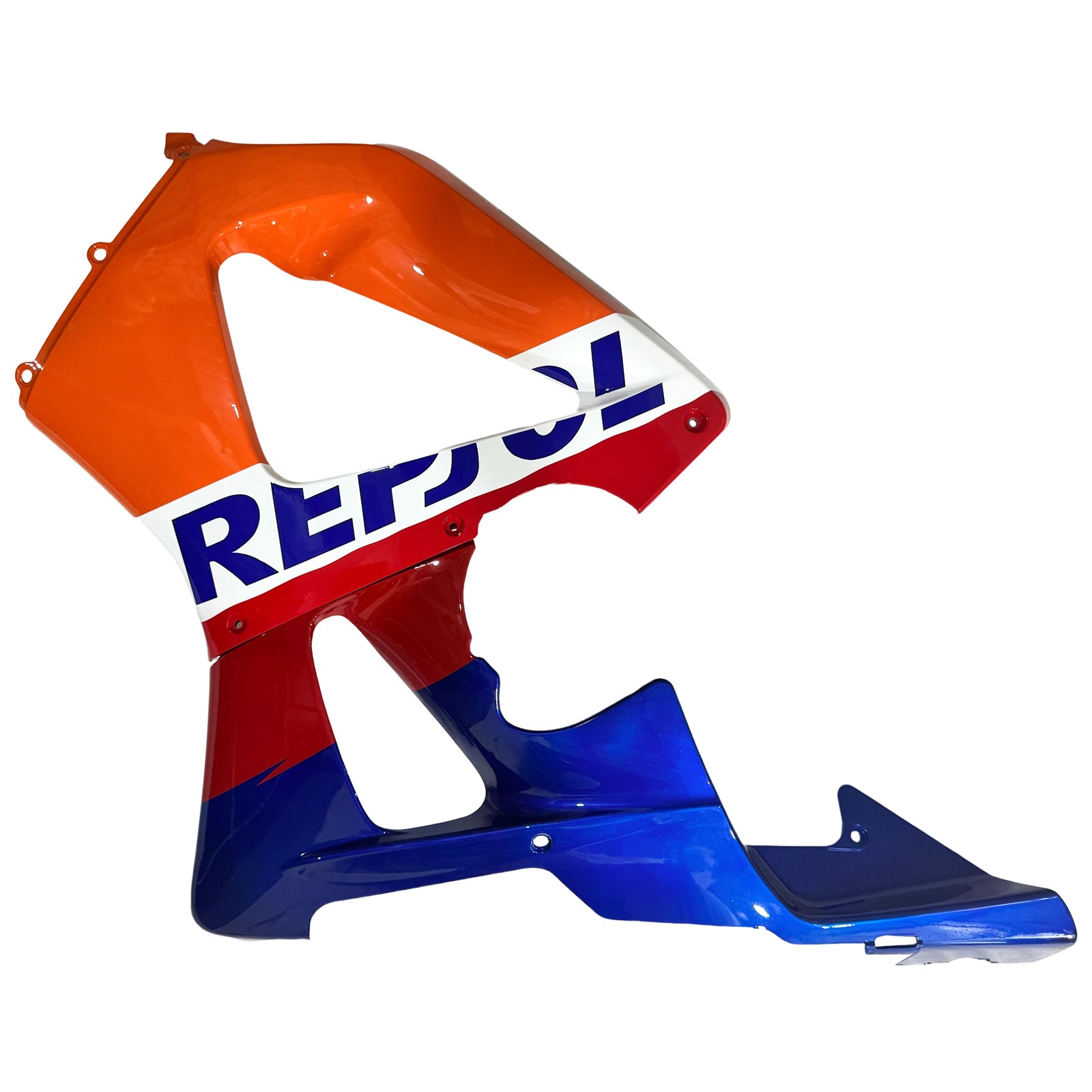 Amotopart 2000–2001 Honda CBR929RR Blau Orange Verkleidungsset