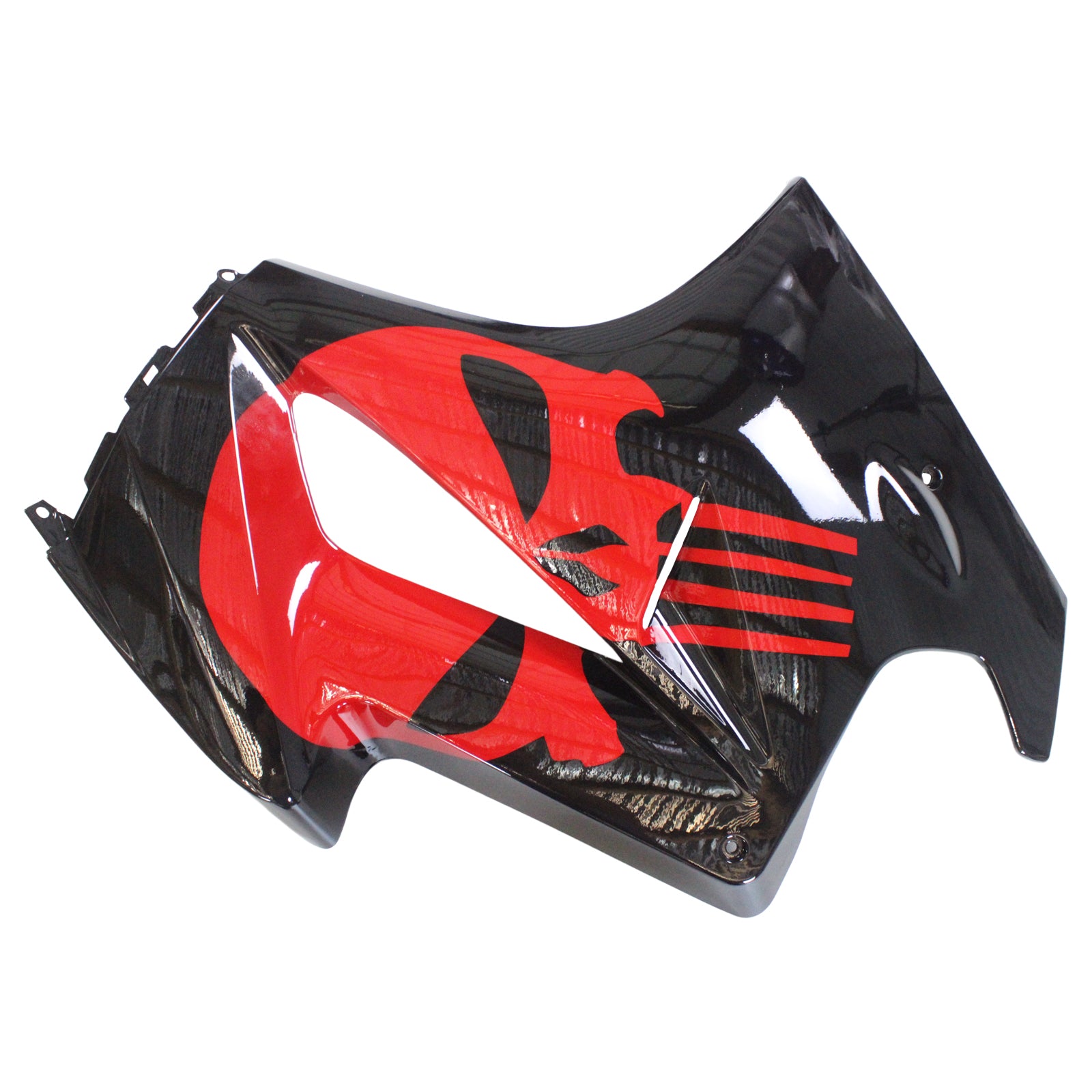 Amotopart 2002-2013 Honda VFR800 Black & Red Fairing Kit