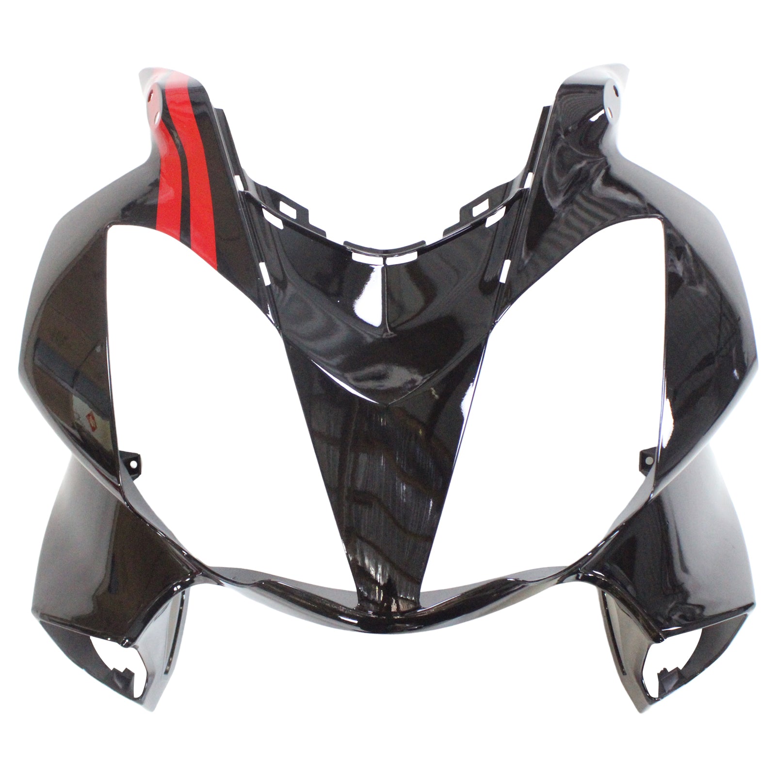 Amotopart 2002-2013 Honda VFR800 Black & Red Fairing Kit