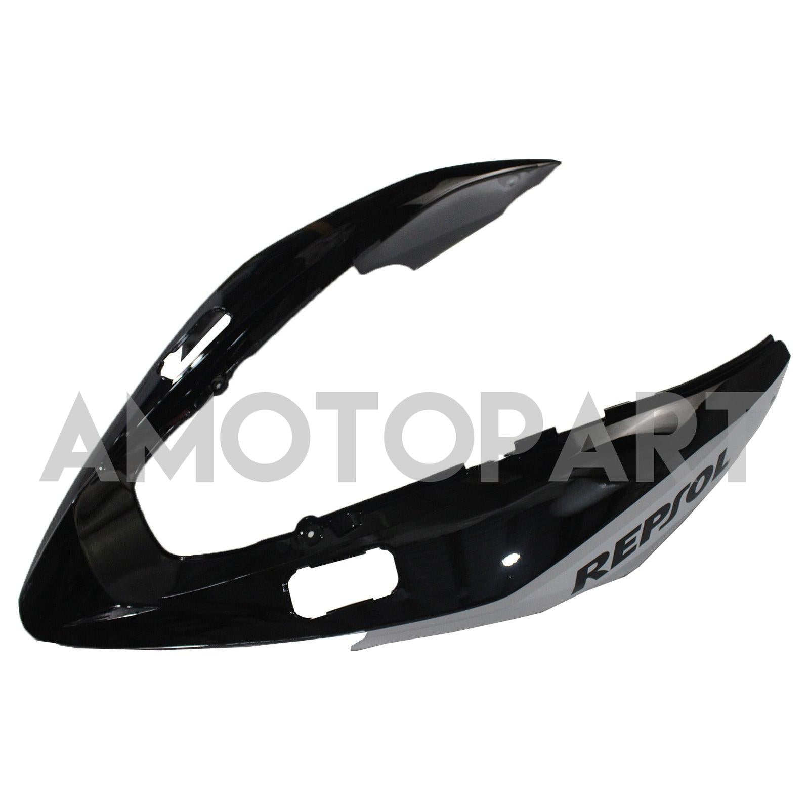 Amotopart 2002-2013 Honda VFR800 KIT de carenado plateado y negro