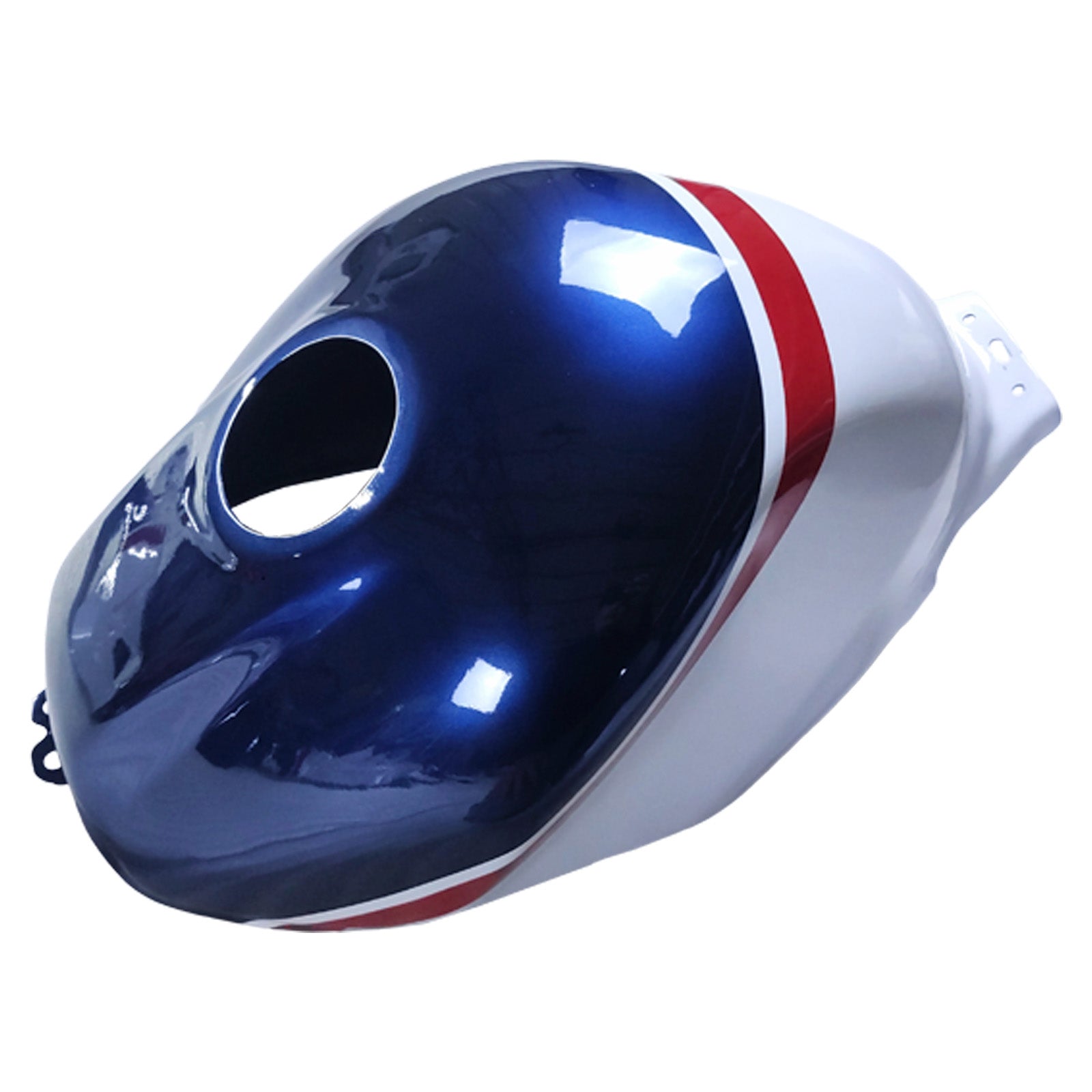 Amotopart 2002-2013 Honda VFR800 Blue & White Style1 Fairing Kit