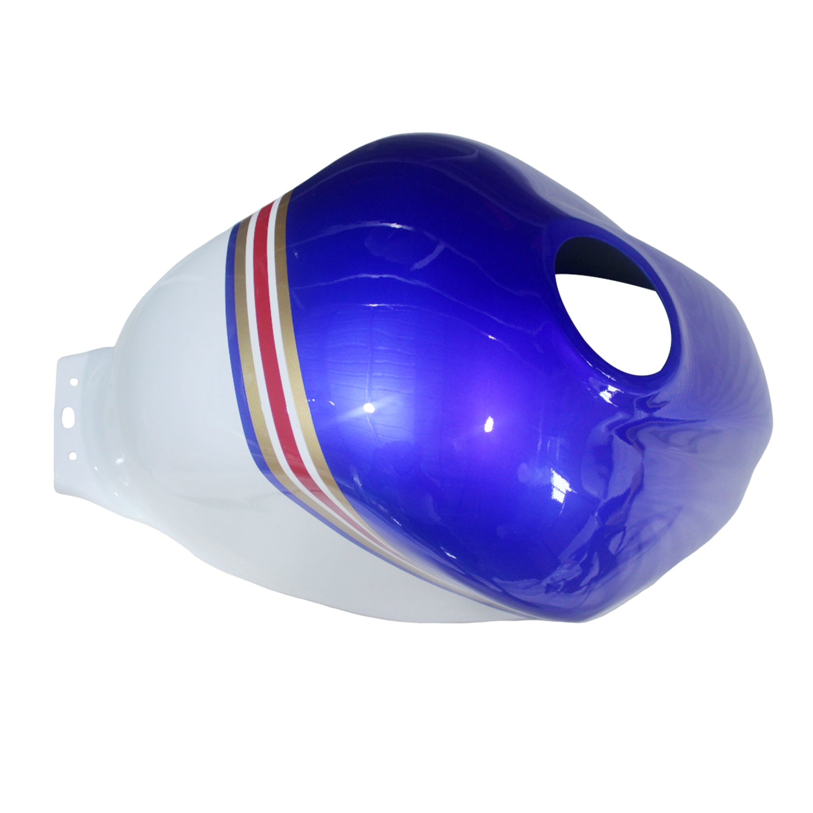 Amotopart 2002-2013 Honda VFR800 Blue & White Style2 Zestaw owiewki
