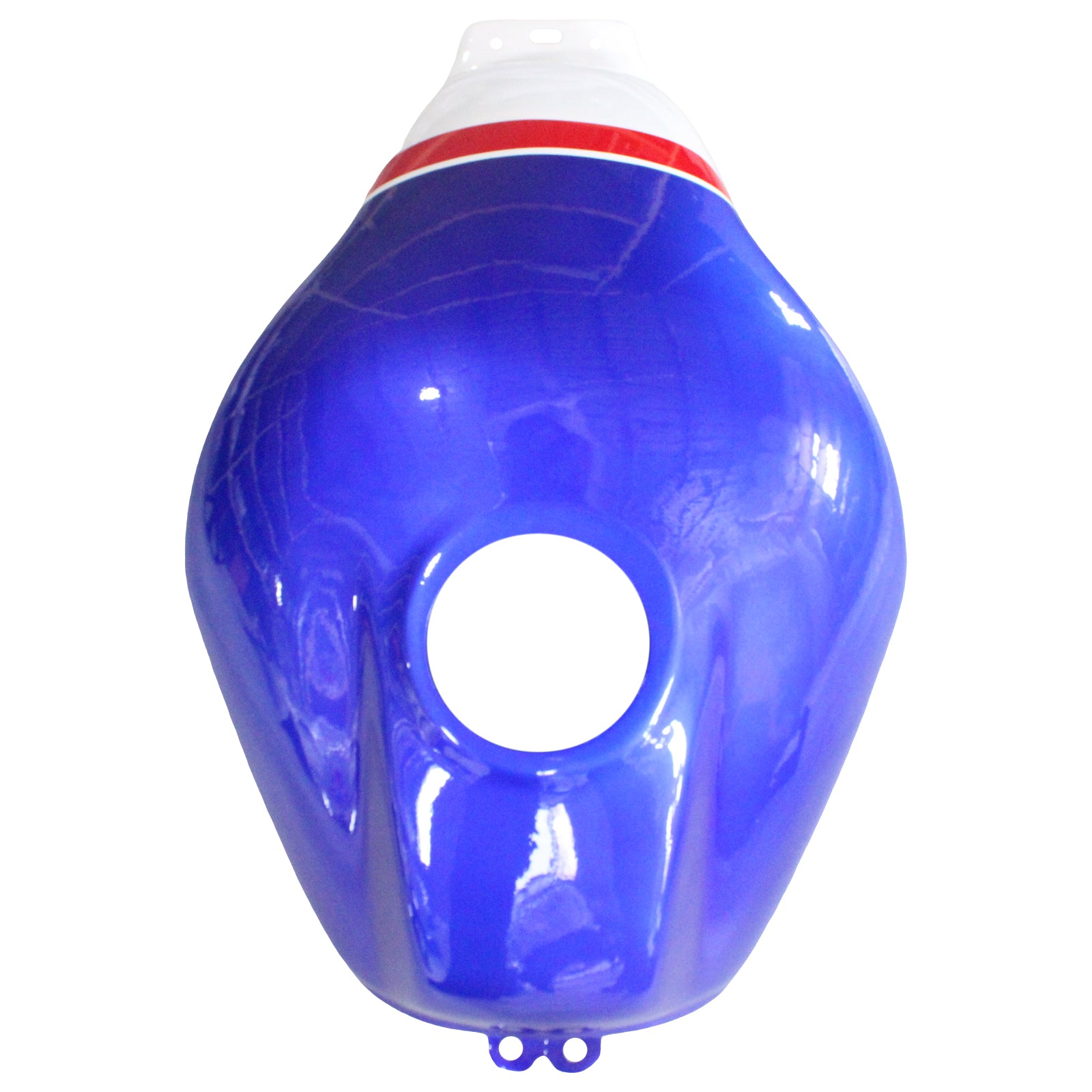 Amotopart 2002–2013 Honda VFR800 Blau&Weißes Style3-Verkleidungskit