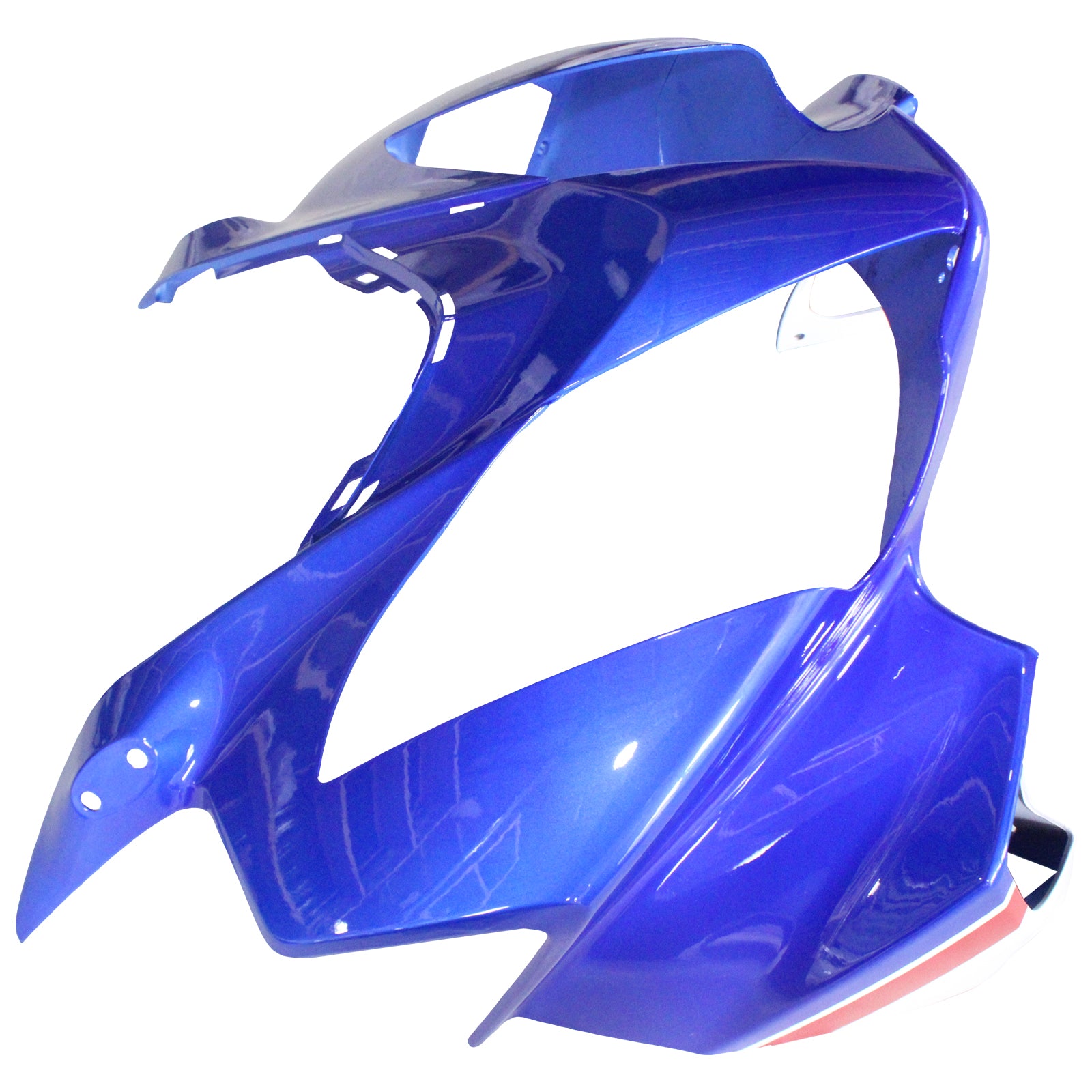 Amotopart 2002–2013 Honda VFR800 Blau&Weißes Style3-Verkleidungskit