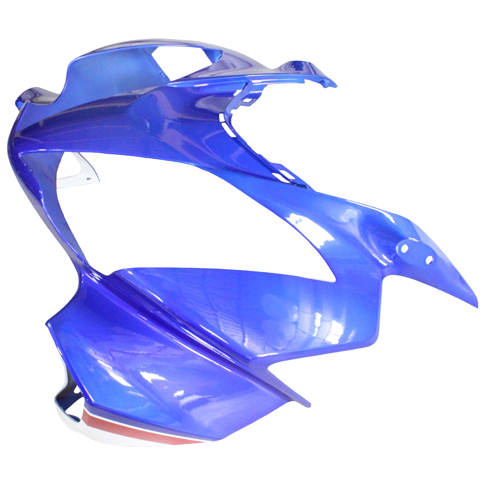 Amotopart 2002–2013 Honda VFR800 Blau&Weißes Style3-Verkleidungskit