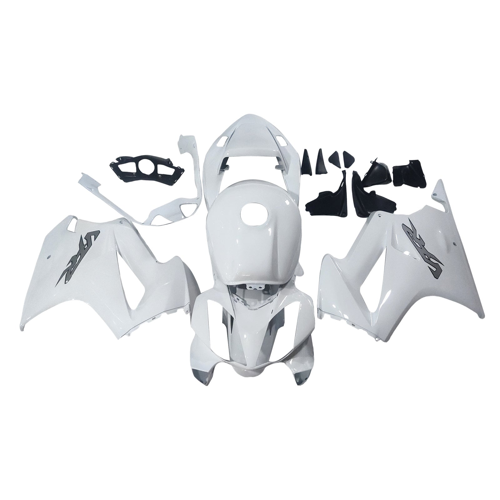 Amotopart 2002-2012 Honda VFR800 White Fairing Kit