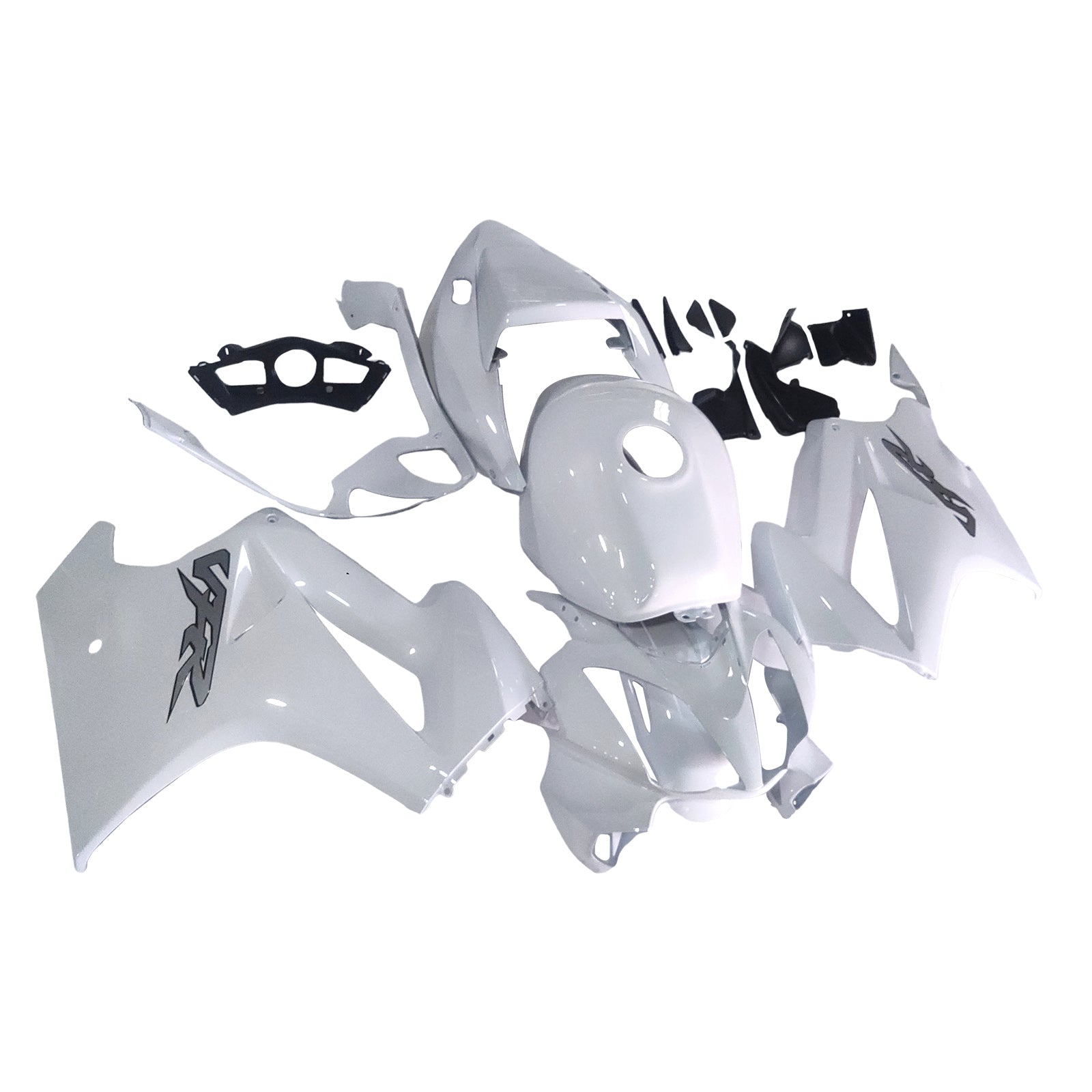 Amotopart 2002-2012 Honda VFR800 White Fairing Kit