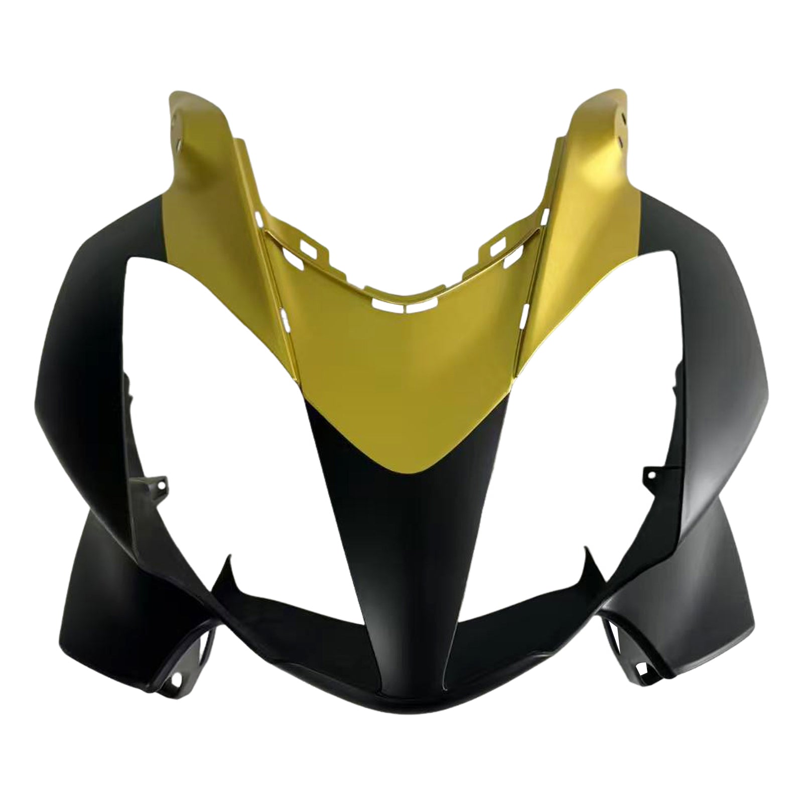 Amotopart 2002-2013 Honda VFR800 Matte Black & Gold Fairing Kit