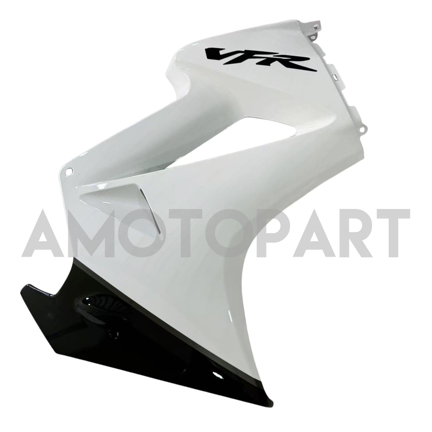 Amotopart 2002-2012 Honda VFR800 White&Black Fairing Kit