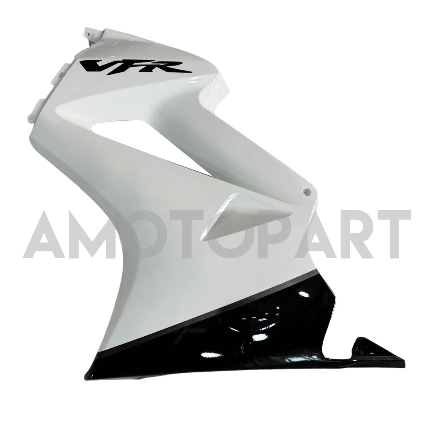 Amotopart 2002-2012 Honda VFR800 White&Black Fairing Kit