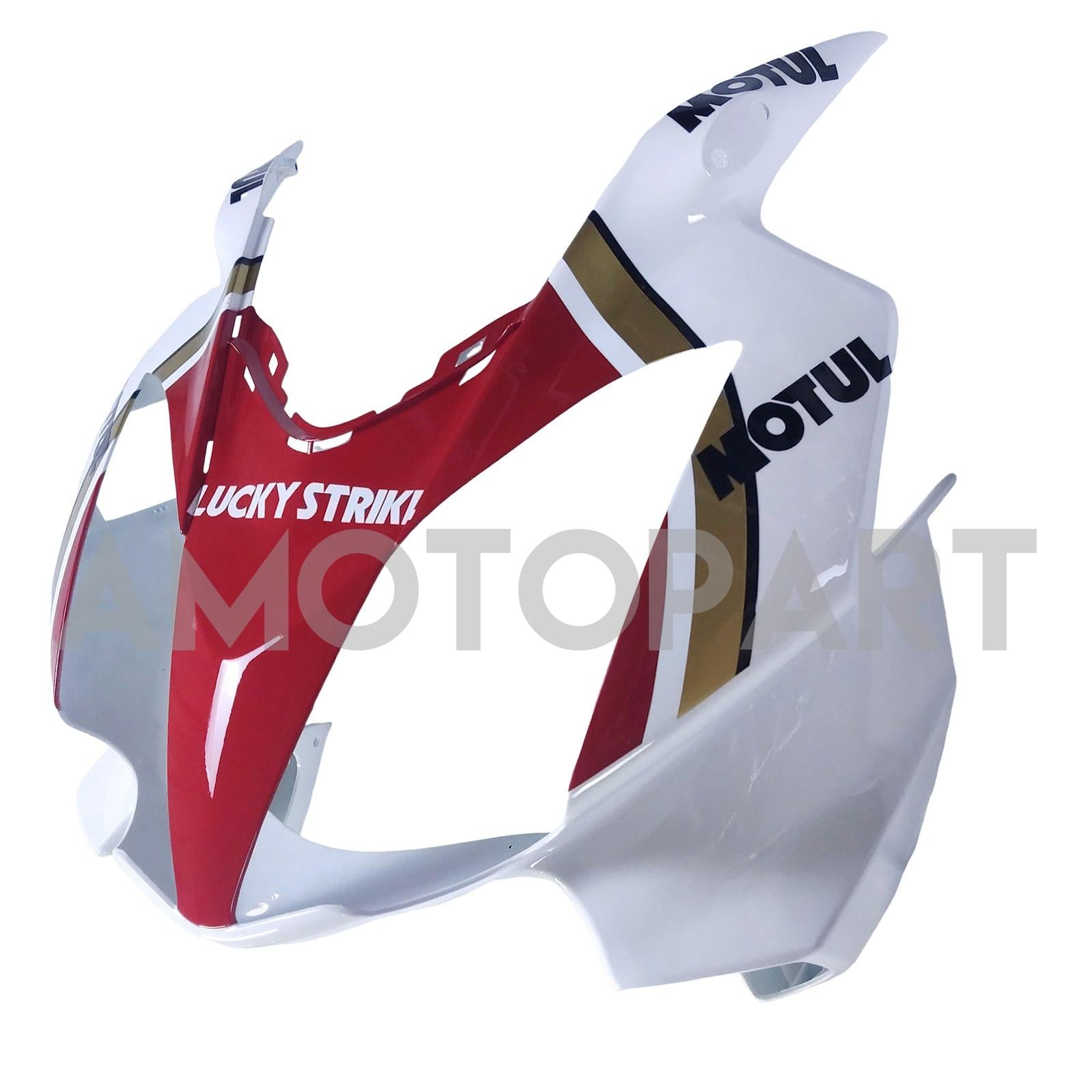 Amotopart 2002-2012 Honda VFR800White Red Fairing Kit