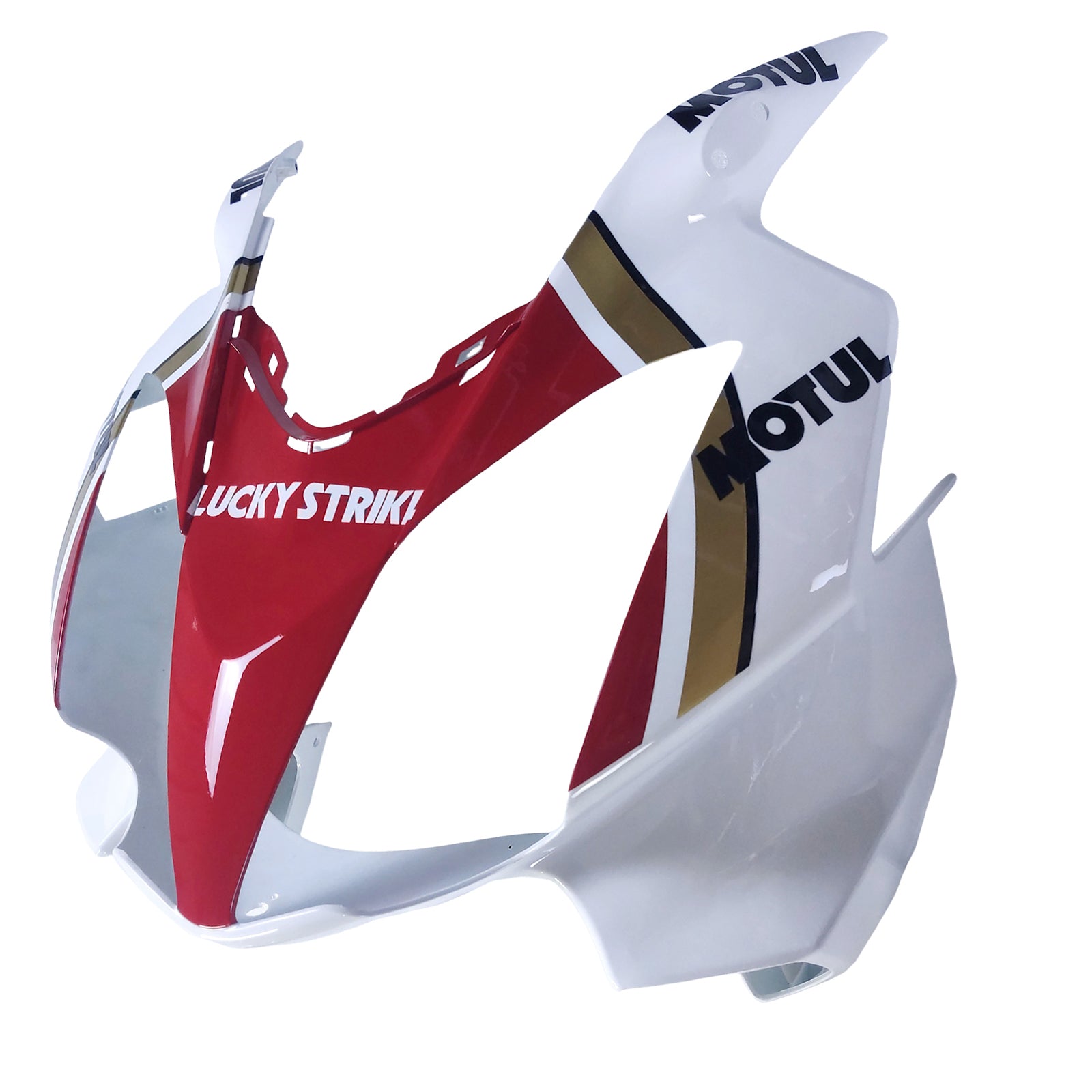 Amotopart 2002-2013 Honda VFR800white Red Fairing Kit