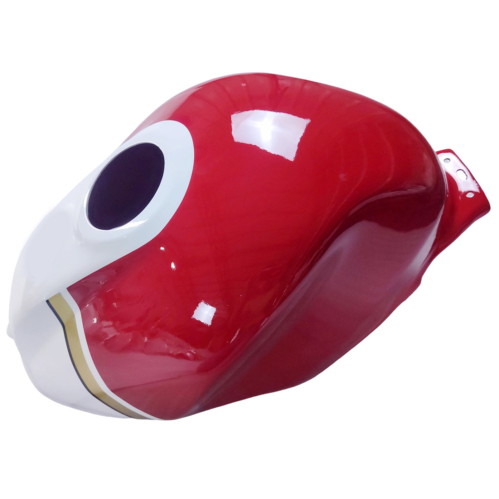 Amotopart 2002-2013 ホンダ VFR800 ホワイト レッド フェアリングキット