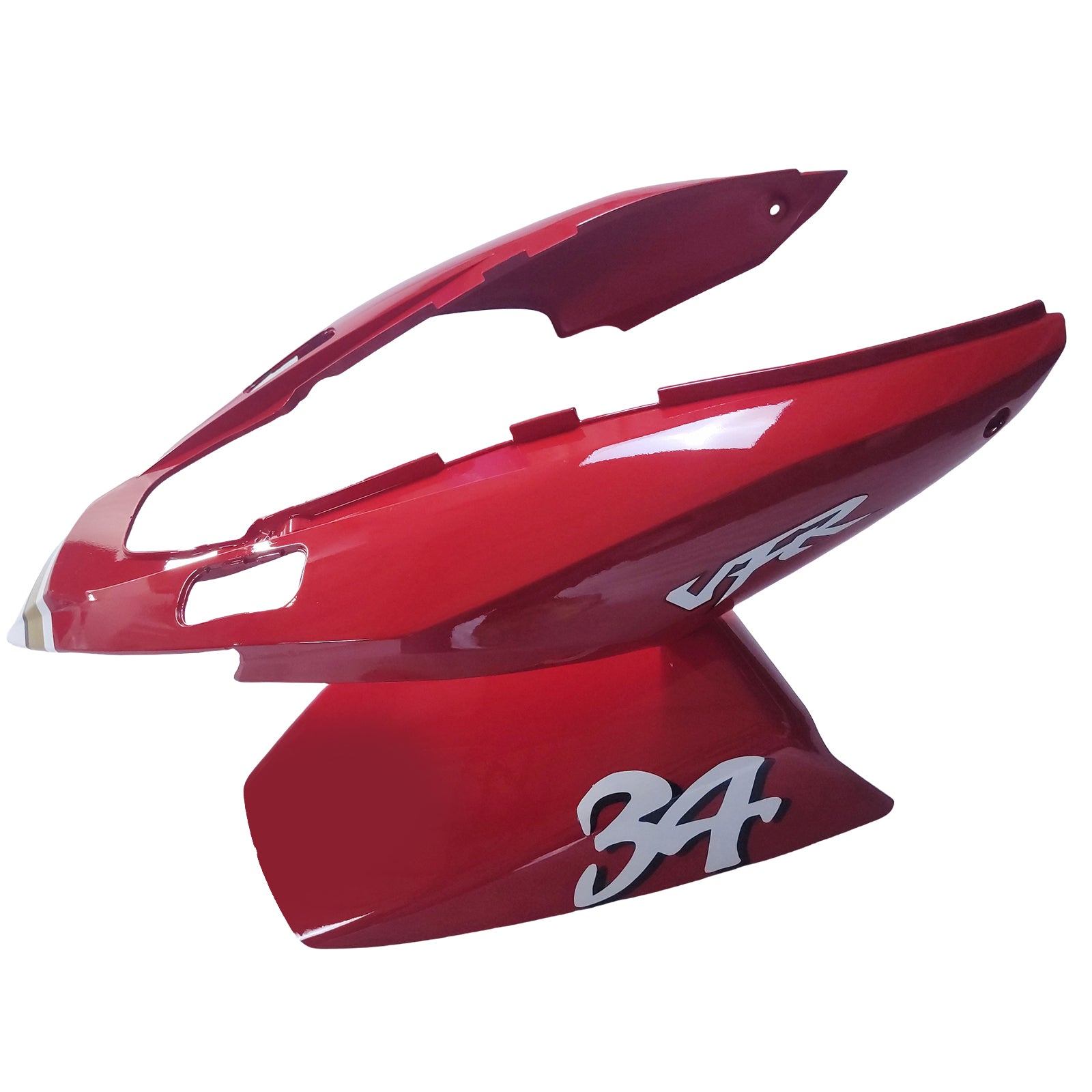 Amotopart 2002-2013 ホンダ VFR800 ホワイト レッド フェアリングキット