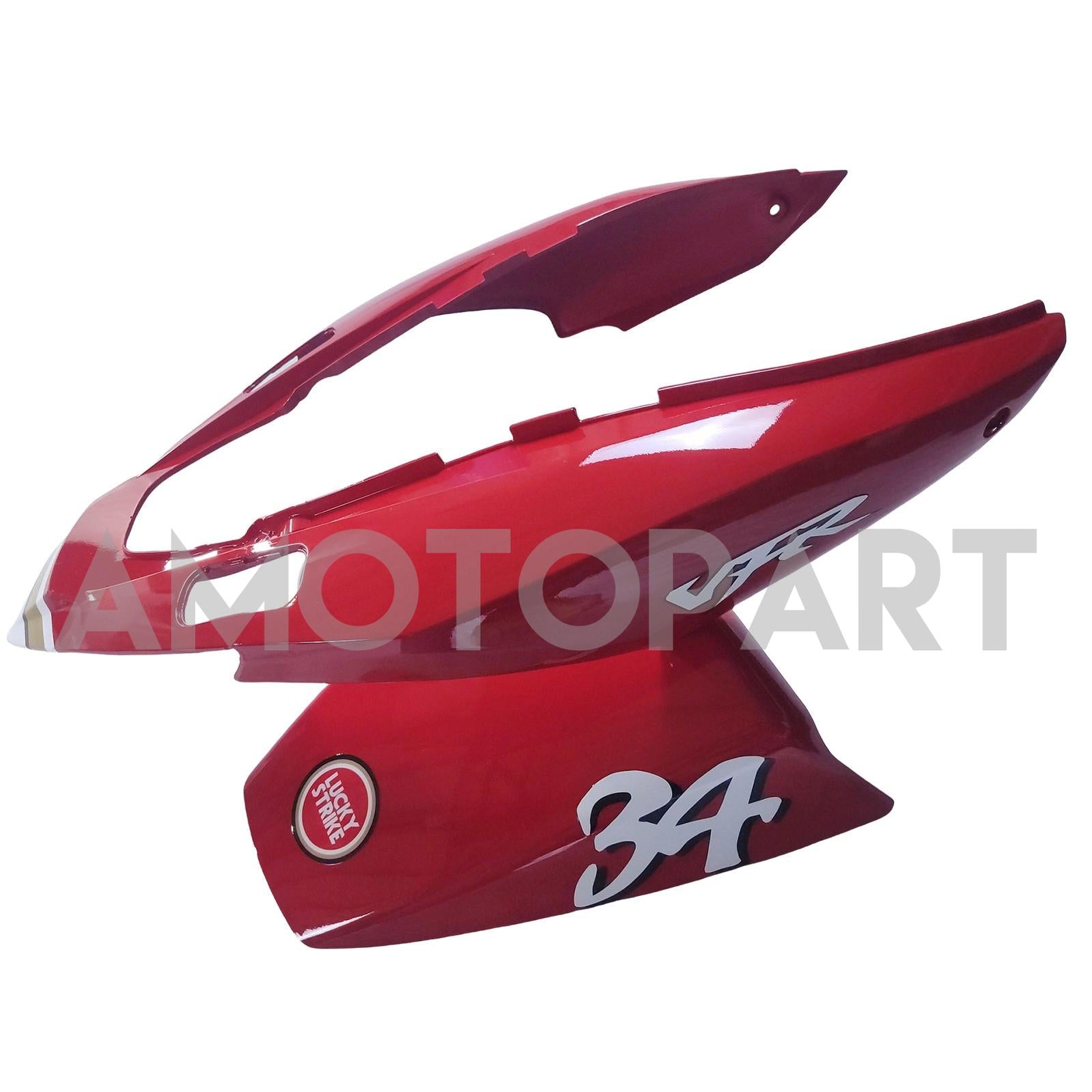 Amotopart 2002-2012 Honda VFR800White Red Fairing Kit