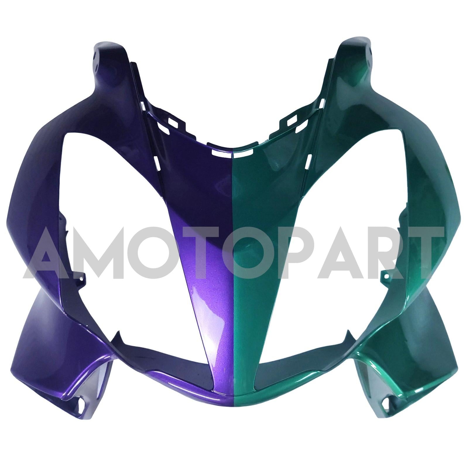Amotopart 2002-2012 Honda VFR800Purple Blue-green Fairing Kit