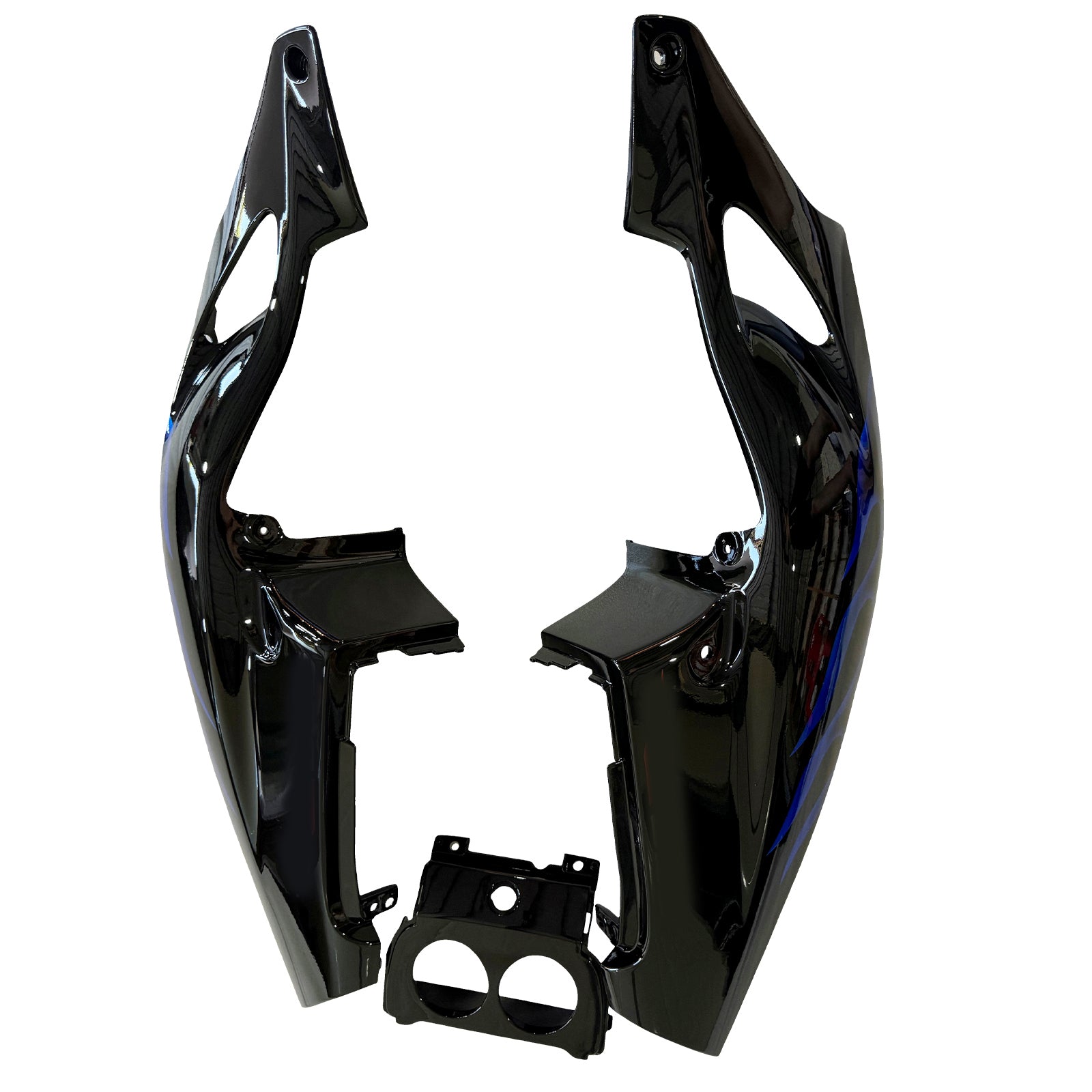 Amotopart 1990-1998 Honda CBR250RR MC22 Black Blue Fairing Kit