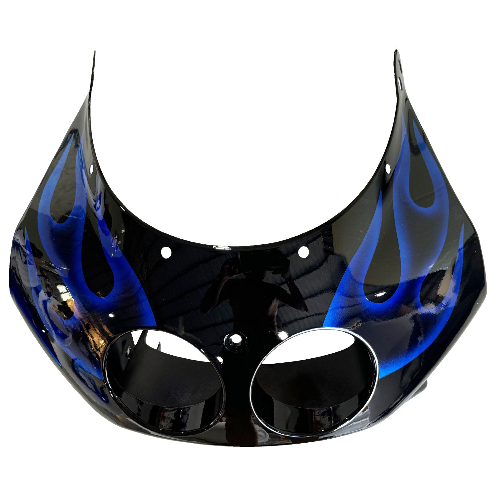 Amotopart 1990-1998 Honda CBR250RR MC22 Black Blue Fairing Kit